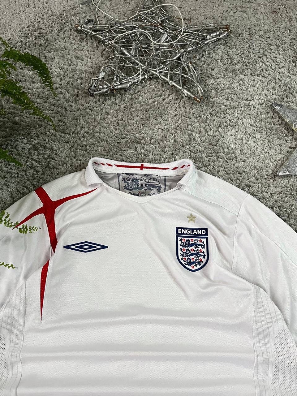 Umbro 00s Umbro T-Shirt Soccer Jersey England Streetwear Vintage Size US M / EU 48-50 / 2 - 7 Thumbnail