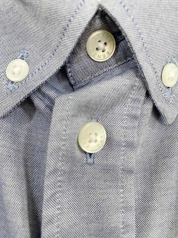Kenzo Kenzo Light Blue Men's Long Sleeve Shirt . Size US S / EU 44-46 / 1 - 6 Thumbnail