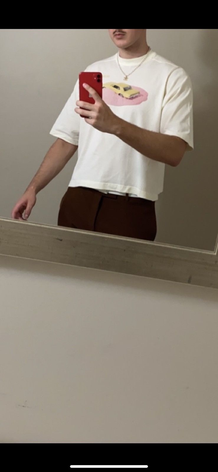 Jacquemus Jacquemus Le Voiture T-shirt Size US M / EU 48-50 / 2 - 8 Thumbnail