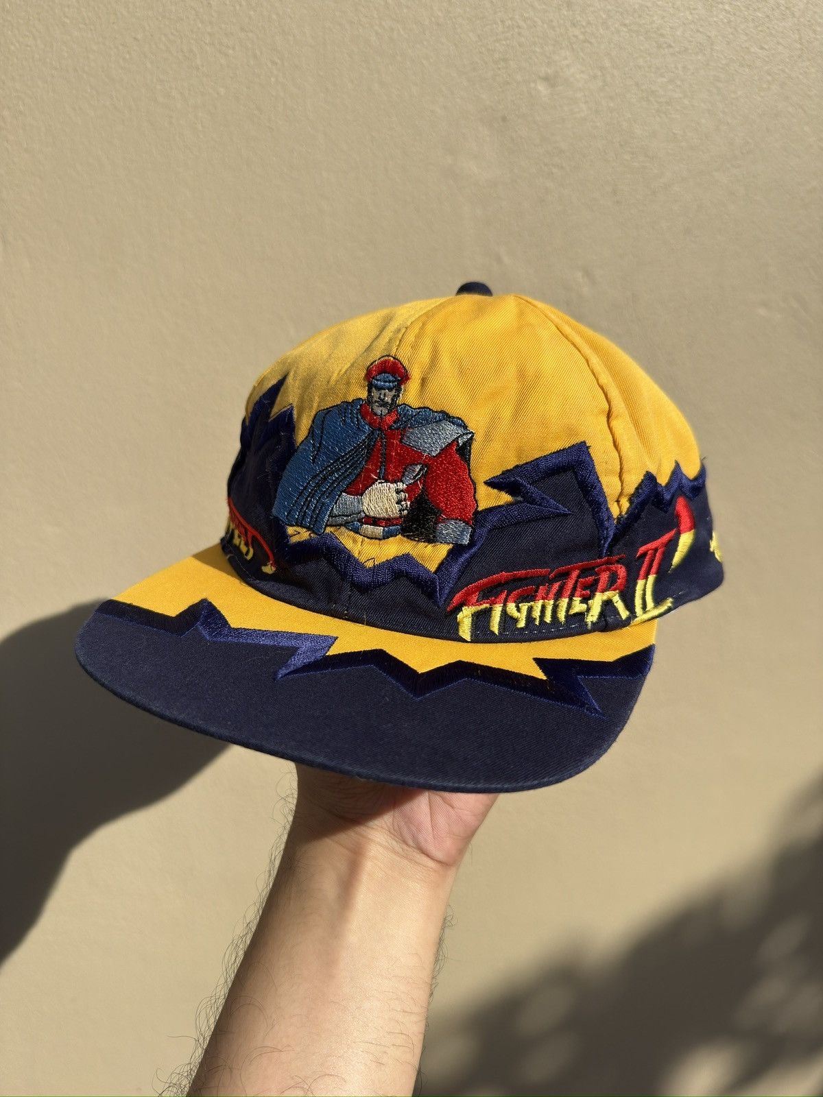 Vintage Vintage Street Fighter II M. Bison Hat 1996 Size ONE SIZE - 2 Thumbnail