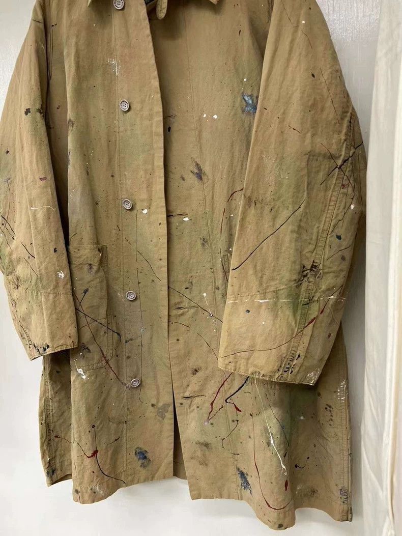 Visvim Visvim ICT GREASE MONKEY COAT BEIGE-2506 Size US L / EU 52-54 / 3 - 3 Thumbnail