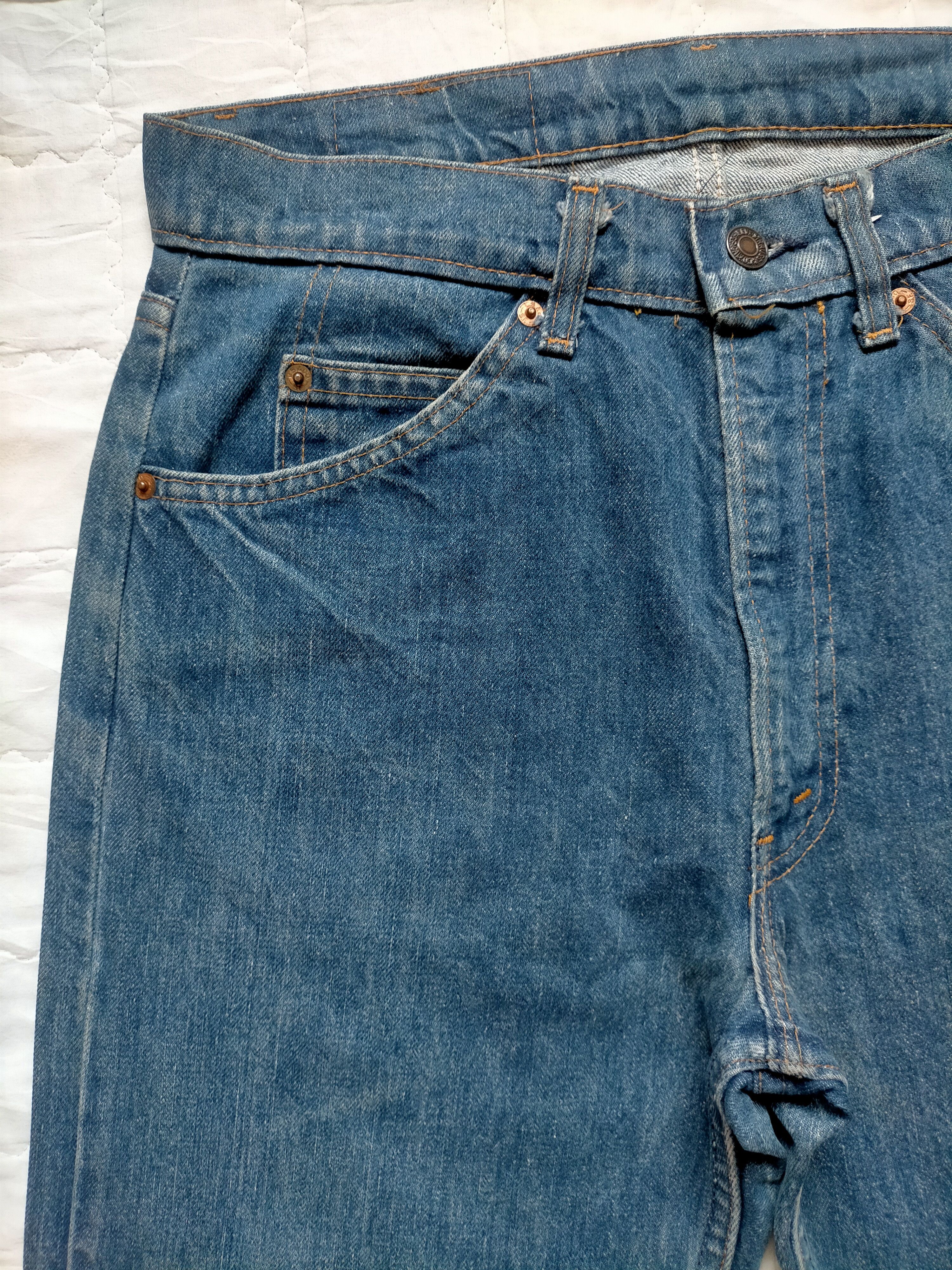 Levi's Vintage Clothing Vintage 80s Levis 505 Button Stamp No.8 Size US 31 - 6 Thumbnail
