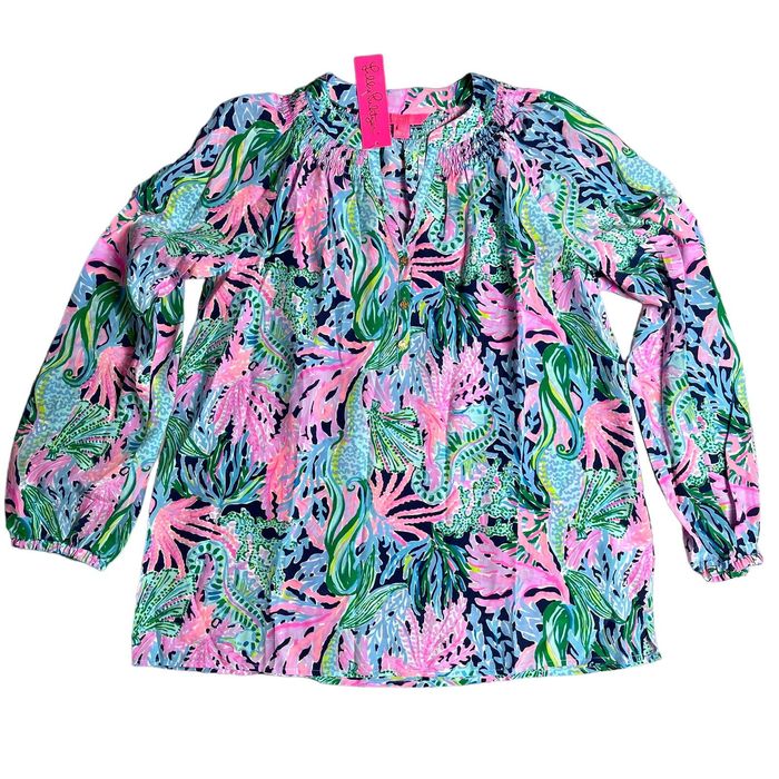 Top Lilly Pulitzer Fille – Taille S, Occasion Très Bon état