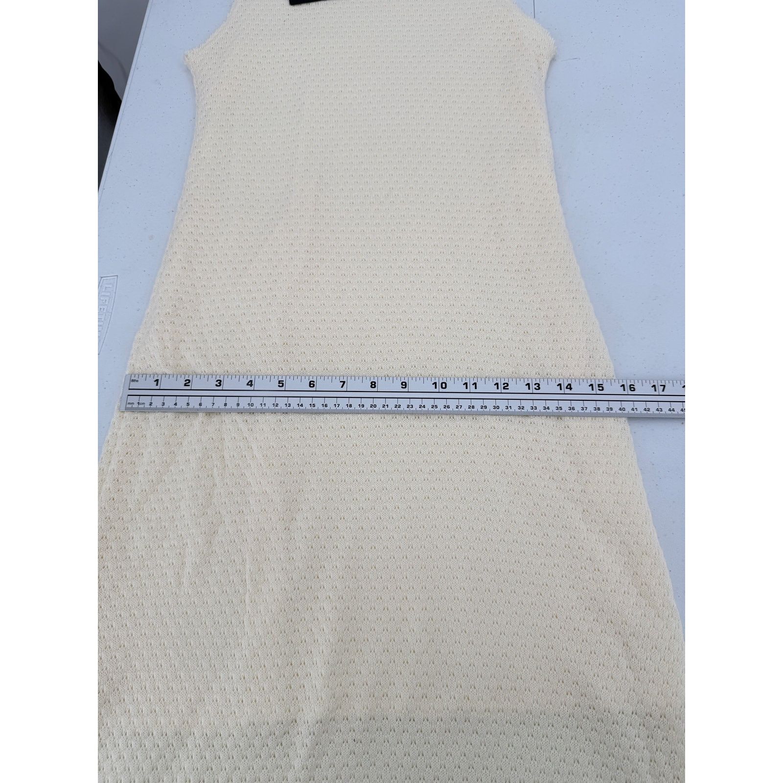 Rag & Bone NWT Rag & Bone Carine Crochet Cream/Ivory Tank Maxi Dress Size M / US 6-8 / IT 42-44 - 8 Thumbnail