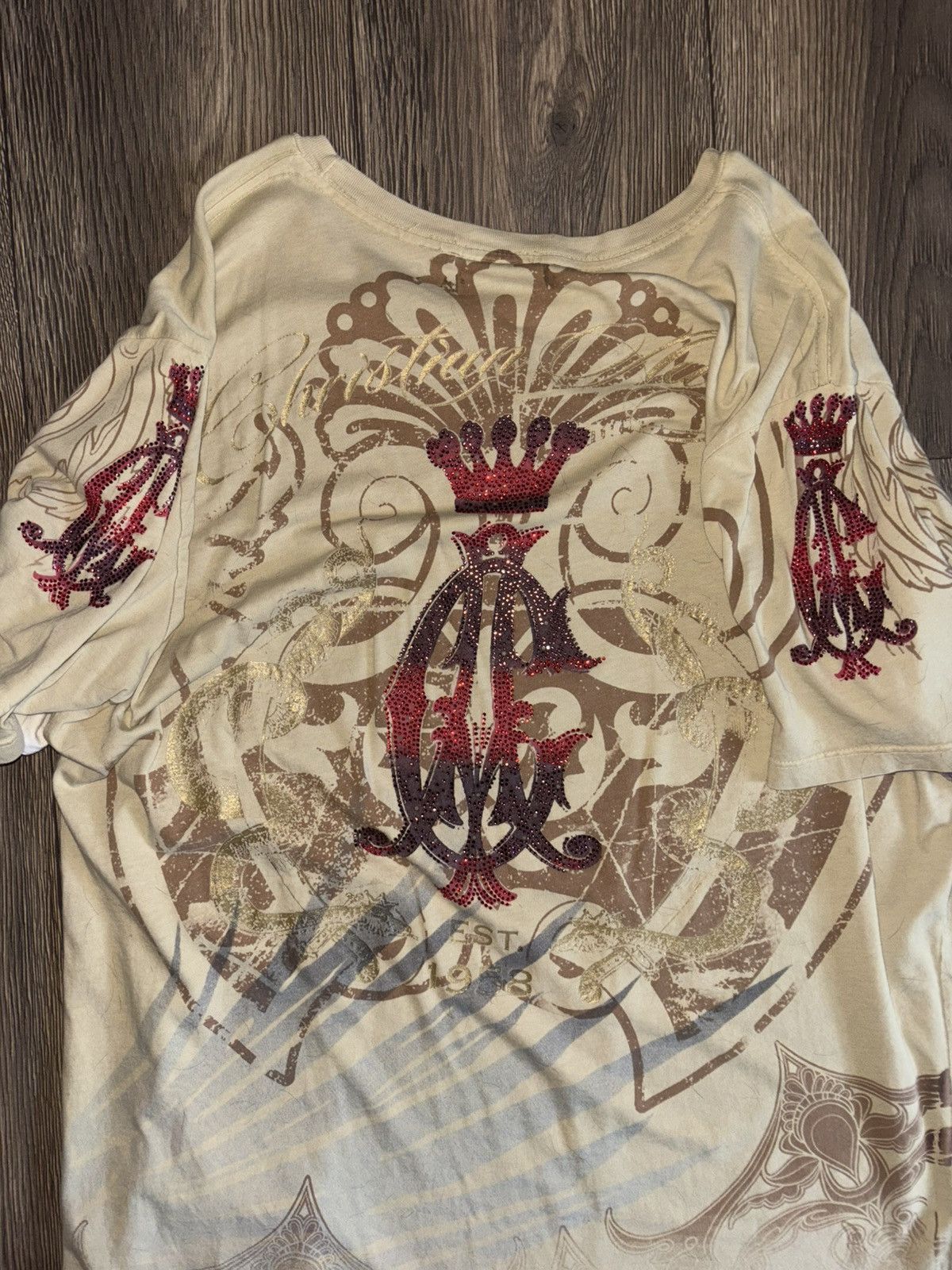 Christian Audigier RARE CHRISTIAN AUDIGIER Size US XL / EU 56 / 4 - 6 Thumbnail