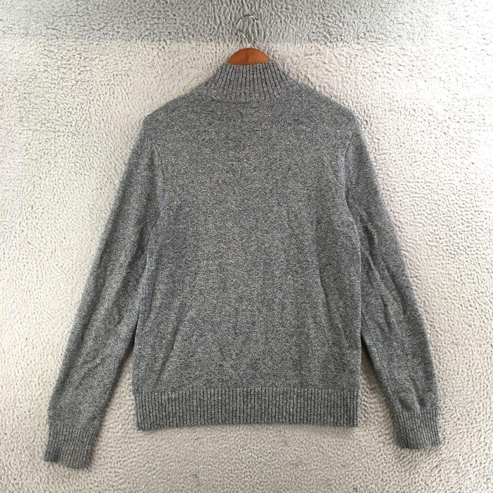 American Eagle Outfitters American Eagle Outfitters Sweaters Mens M Gray Cotton Mock Neck Long Sleeves Pullover Size US M / EU 48-50 / 2 - 7 Thumbnail