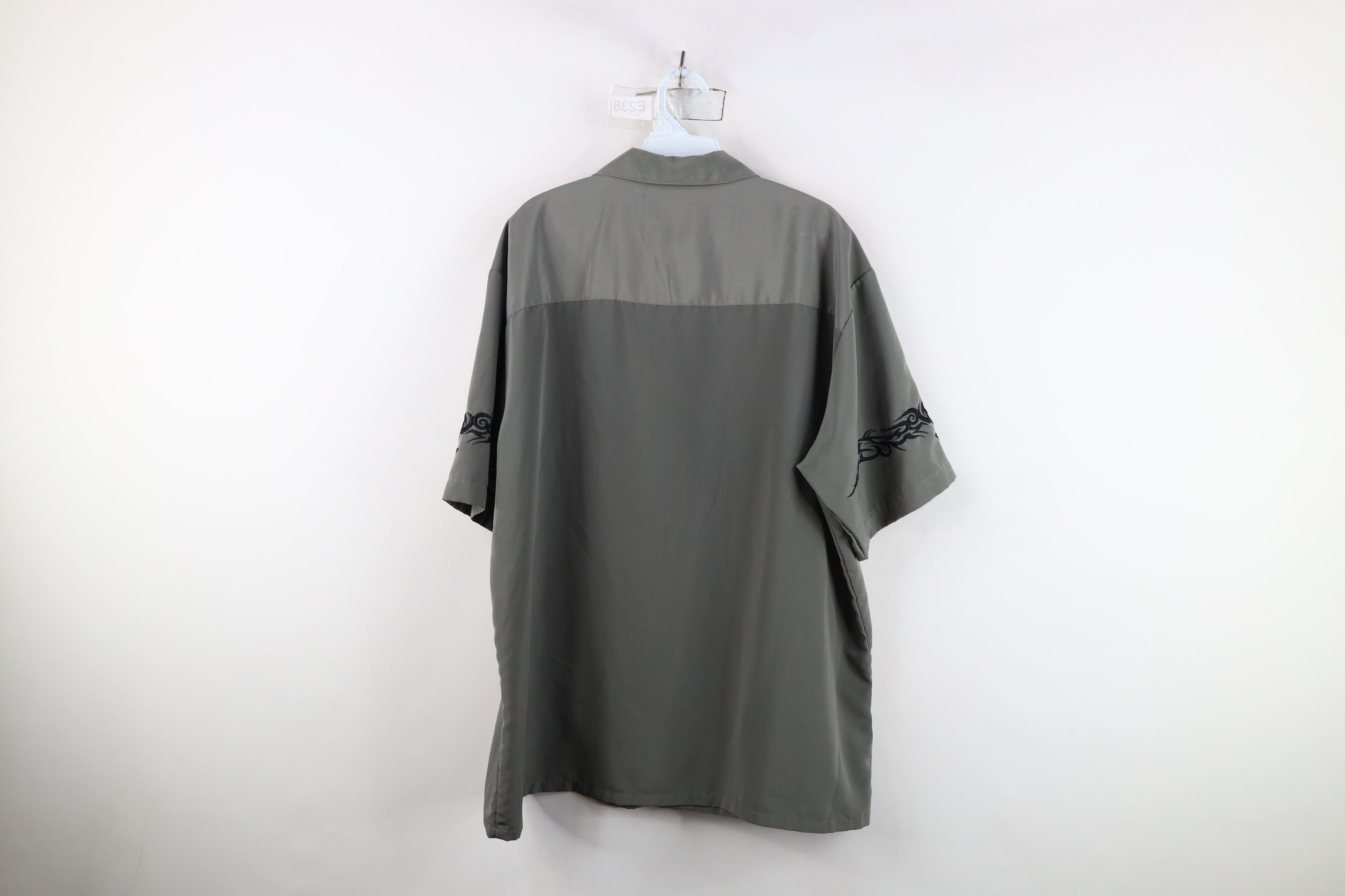 Vintage Vintage 90s Y2K Streetwear Collar Casino Poker Button Shirt Size US L / EU 52-54 / 3 - 11 Thumbnail