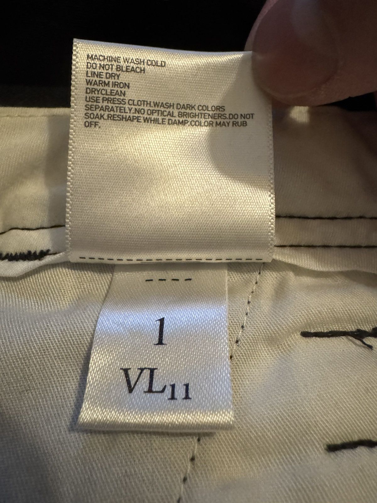 Uniqlo Uniqlo Wide Leg Black Chino Pants Size US 30 / EU 46 - 5 Thumbnail