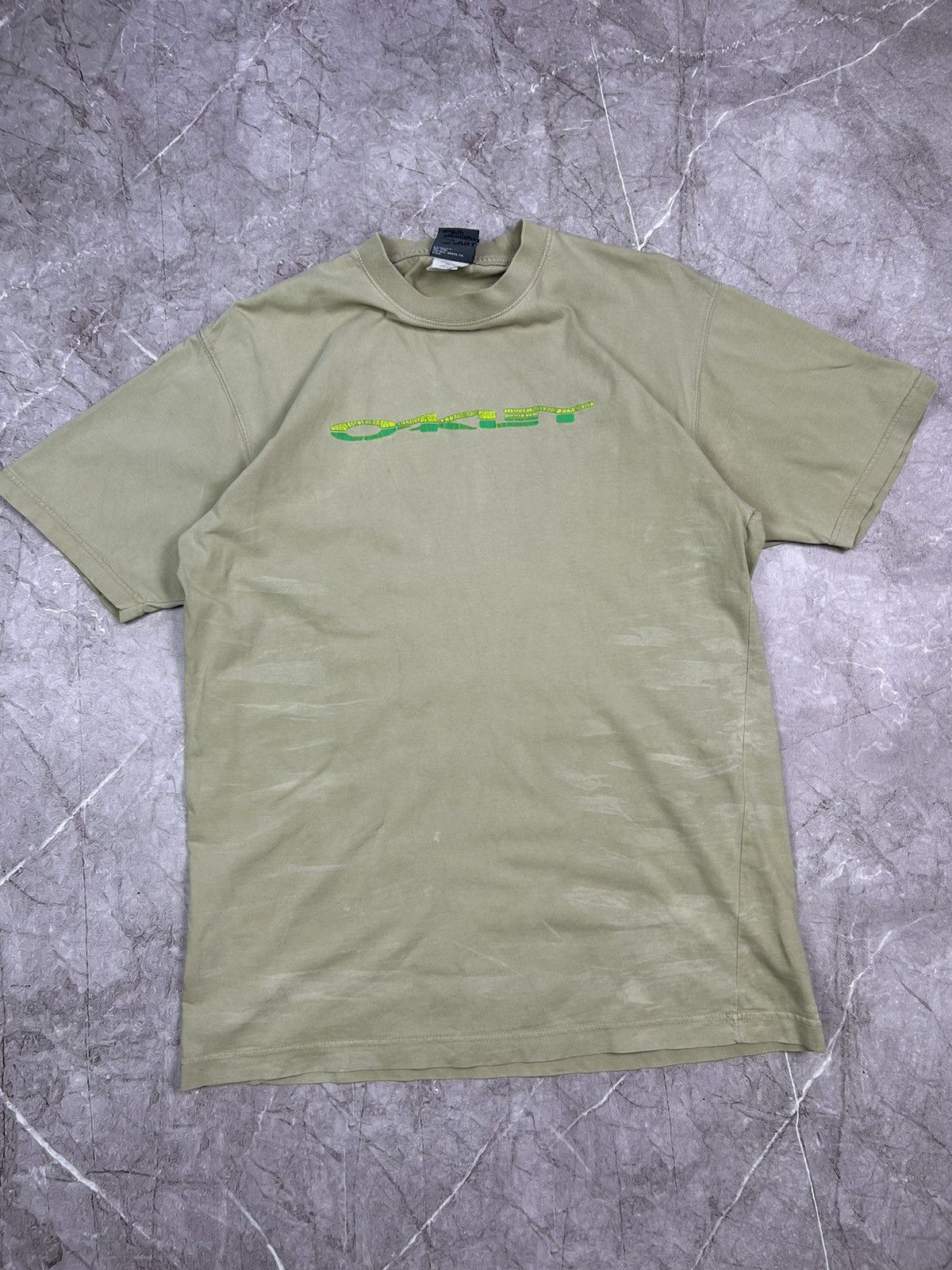 Japanese Brand × Oakley × Vintage Vintage Oakley vintage distressed t shirt Size US L / EU 52-54 / 3 - 8 Thumbnail