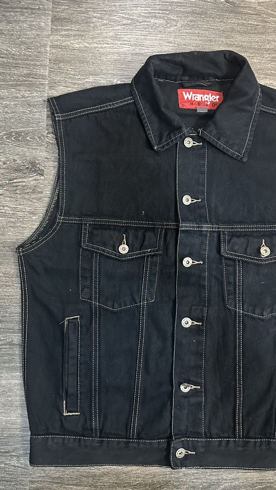 Wrangler Wrangler men's unlined vest. Size US L / EU 52-54 / 3 - 3 Thumbnail
