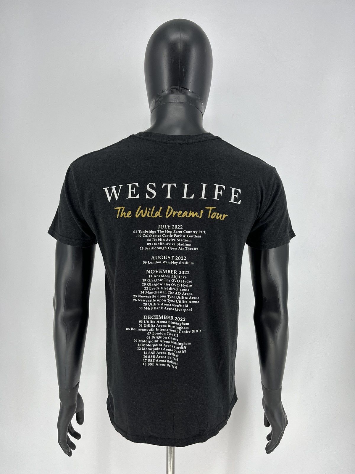 Band Tees × Vintage The Westlife The Wild Dreams Tour Concert 2022 T-Shirt Size US M / EU 48-50 / 2 - 8 Thumbnail