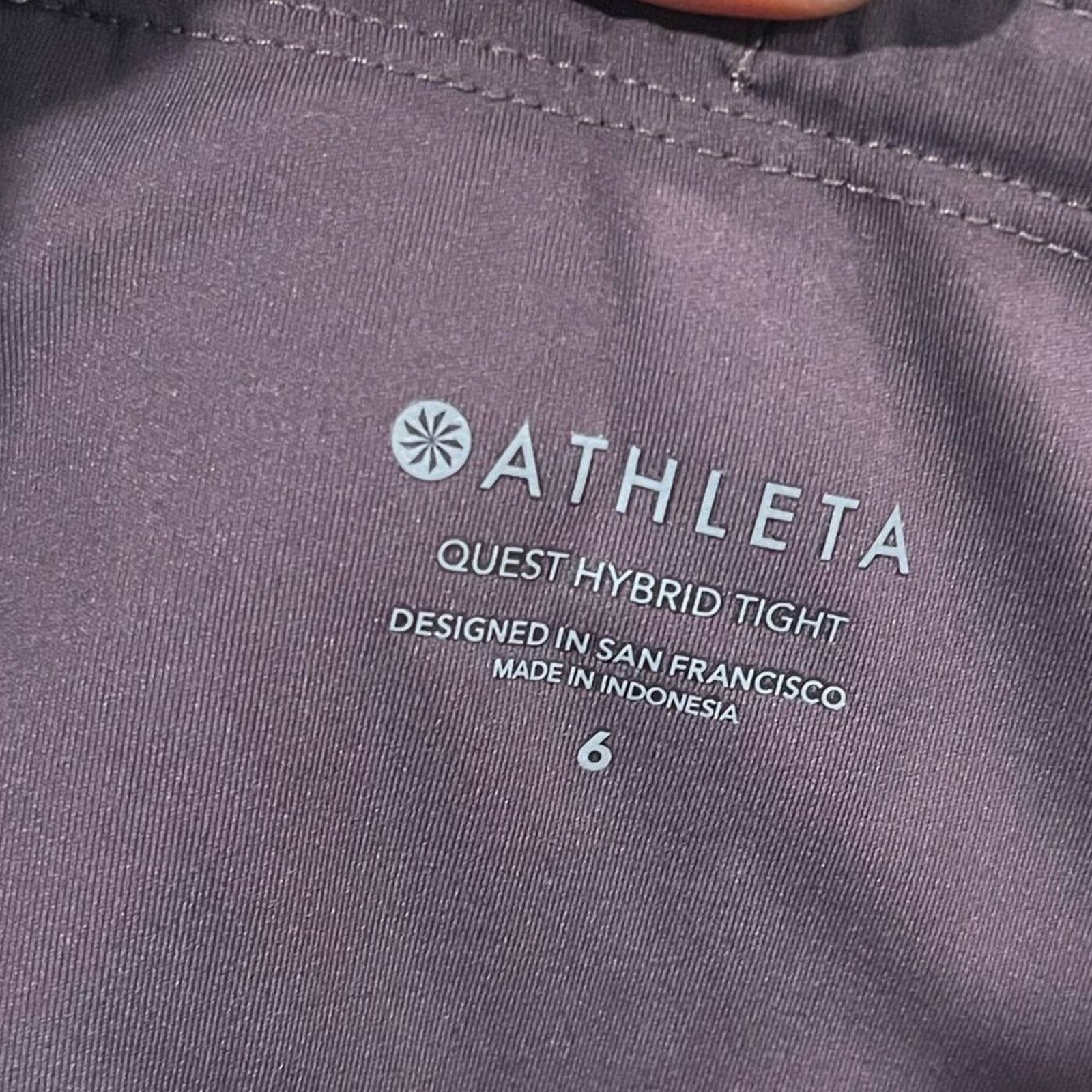 Athleta Athleta Womens Quest Hybrid Hiking Tight Leggings Stretch Size 28" / US 6 / IT 42 - 4 Thumbnail