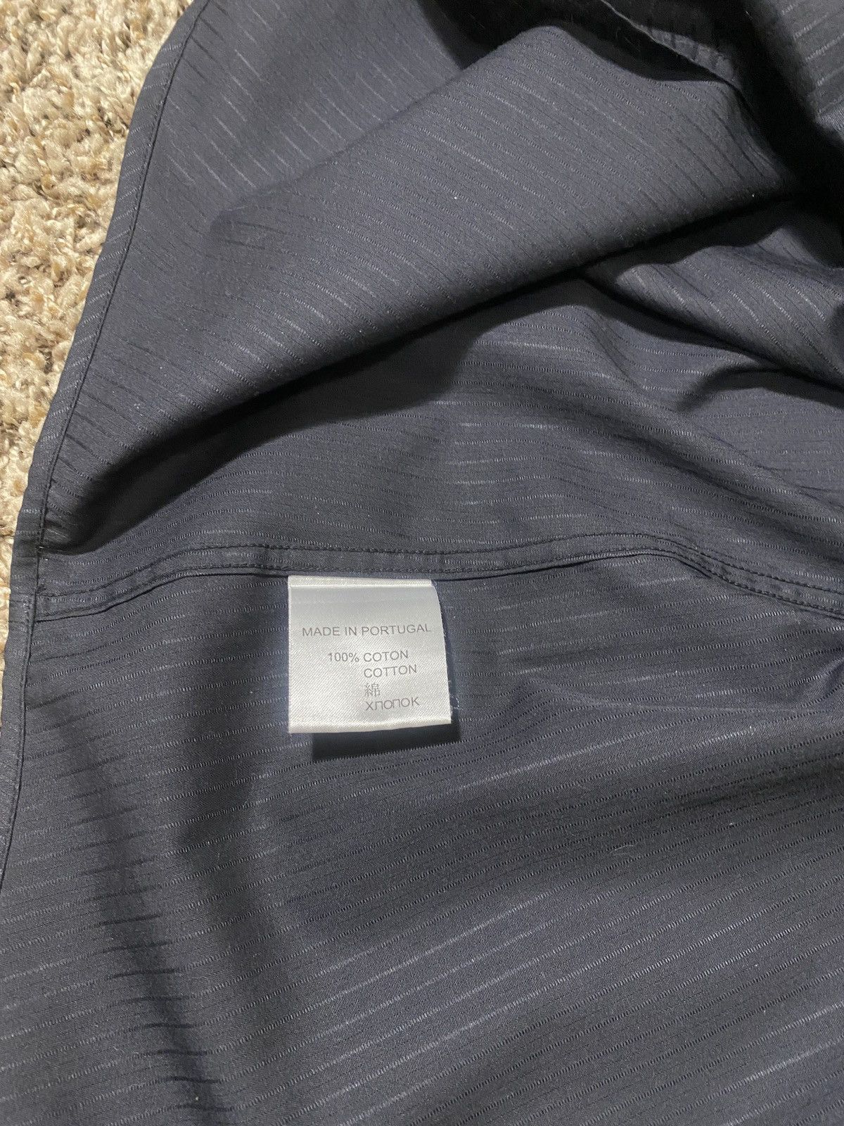 Givenchy Givenchy Tisci Black Pinstripe Dress Shirt Size 41 Large Size US L / EU 52-54 / 3 - 4 Thumbnail