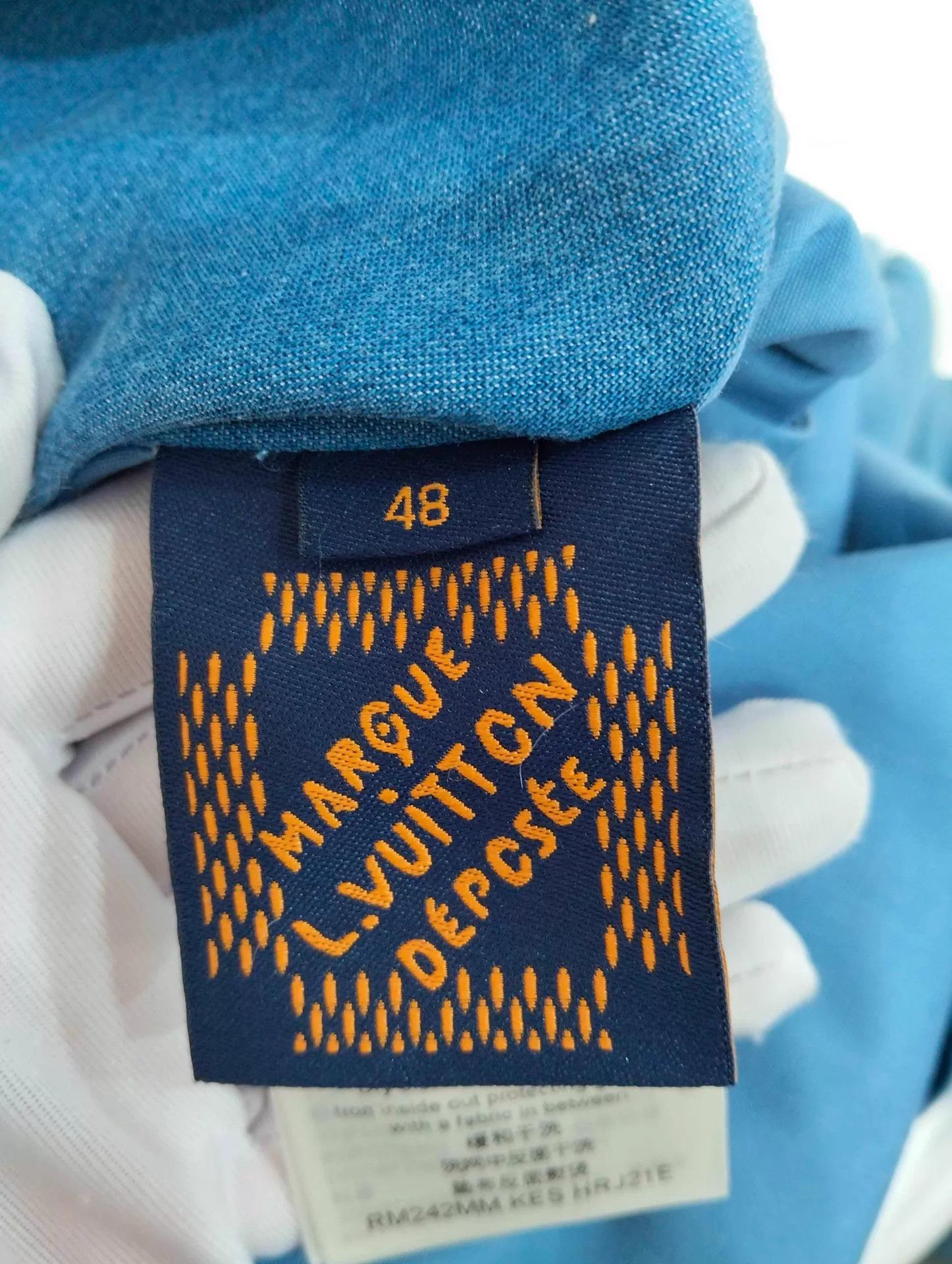 Louis Vuitton LV Double Breasted Peak Lapel Solid Jacket 48 95N Size US M / EU 48-50 / 2 - 6 Thumbnail
