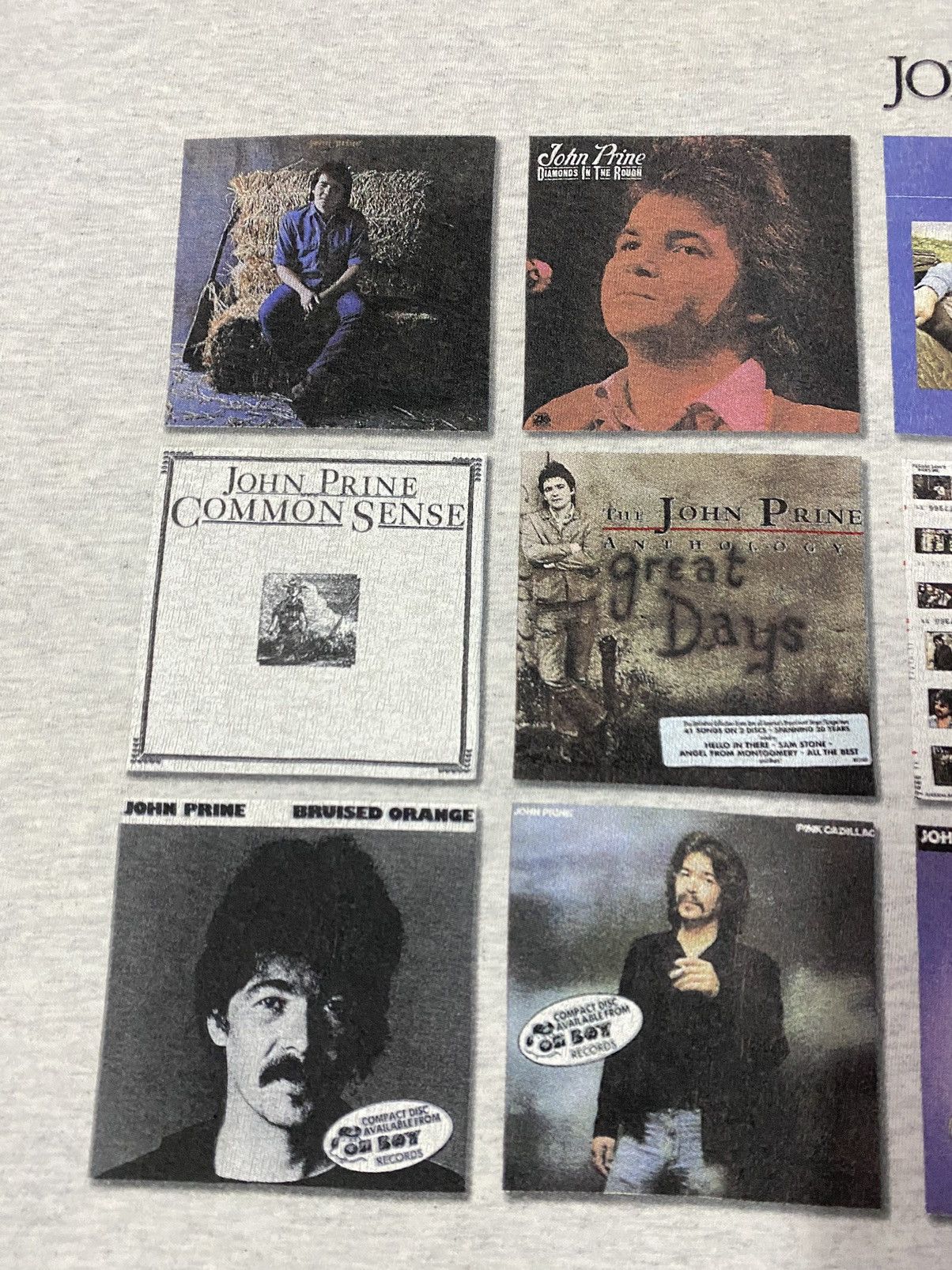 Band Tees Vintage John Prine Records Shirt Size US L / EU 52-54 / 3 - 6 Thumbnail