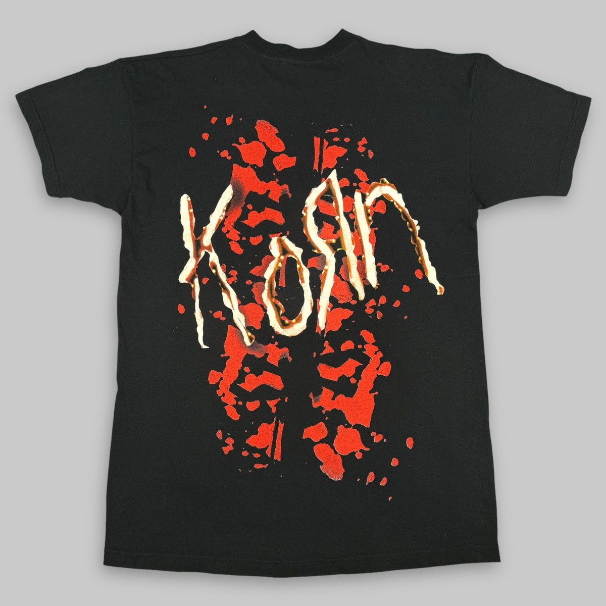 Band Tees Vintage 90s Korn Bloody Doll All Over Jonathan Davis T Shirt Size US XL / EU 56 / 4 - 3 Thumbnail
