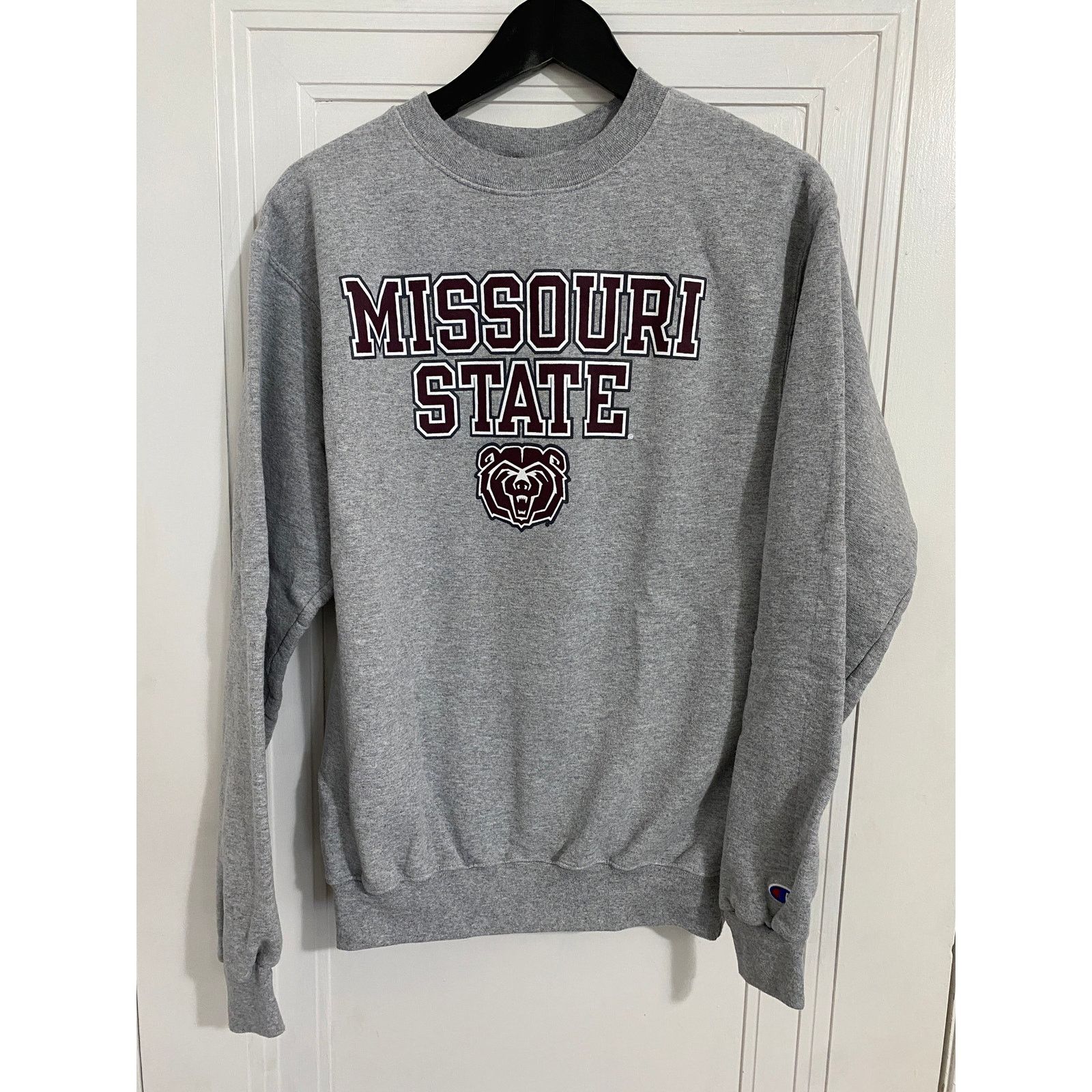 Champion Missouri State University Bears Crewneck Sweatshirt Size S Size US S / EU 44-46 / 1 - 1 Thumbnail