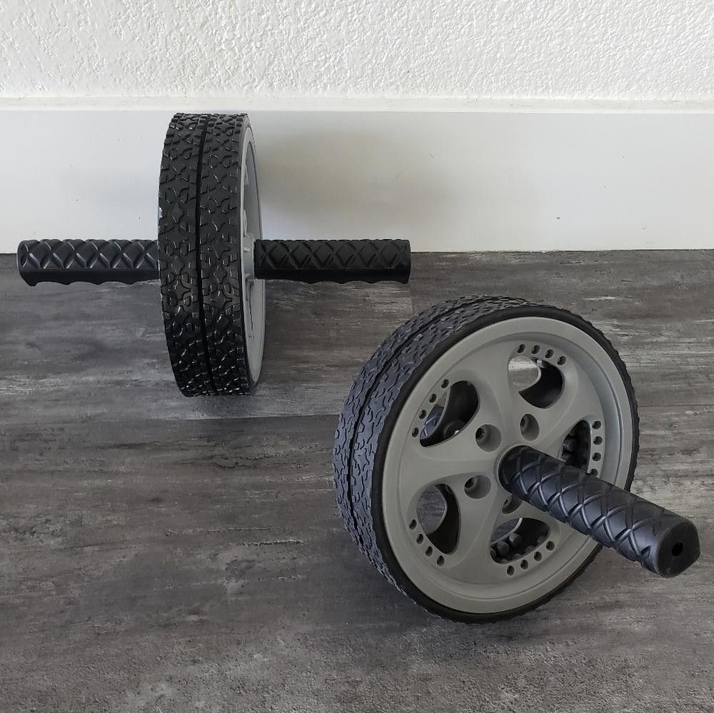 Designer Grey BLUERISE Fitness Ab Roller Wheel Size ONE SIZE - 1 Thumbnail