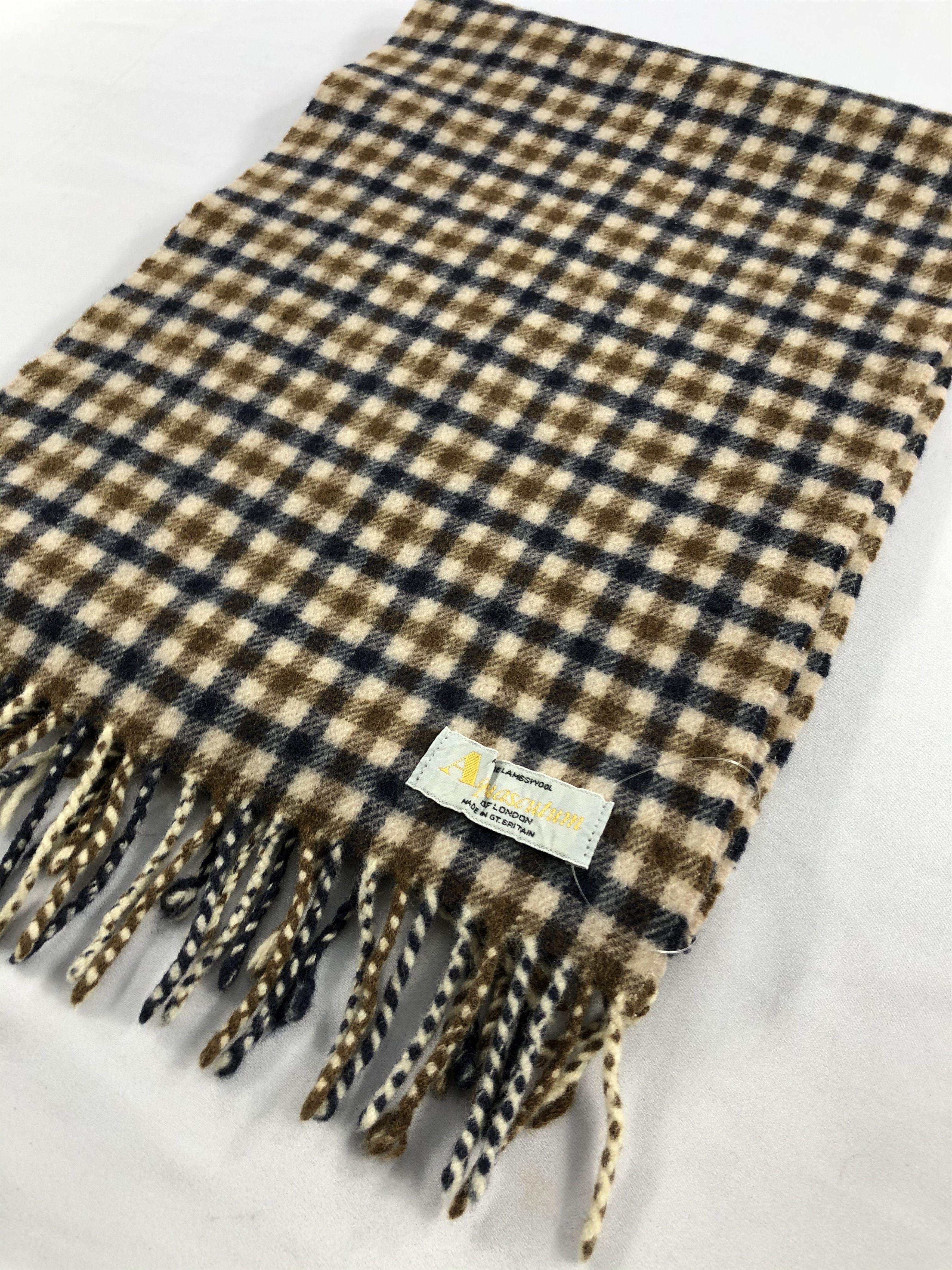 Aquascutum Vintage Aquascutum Scarf/Muffler/Neckwear MF1776 Size ONE SIZE - 3 Thumbnail