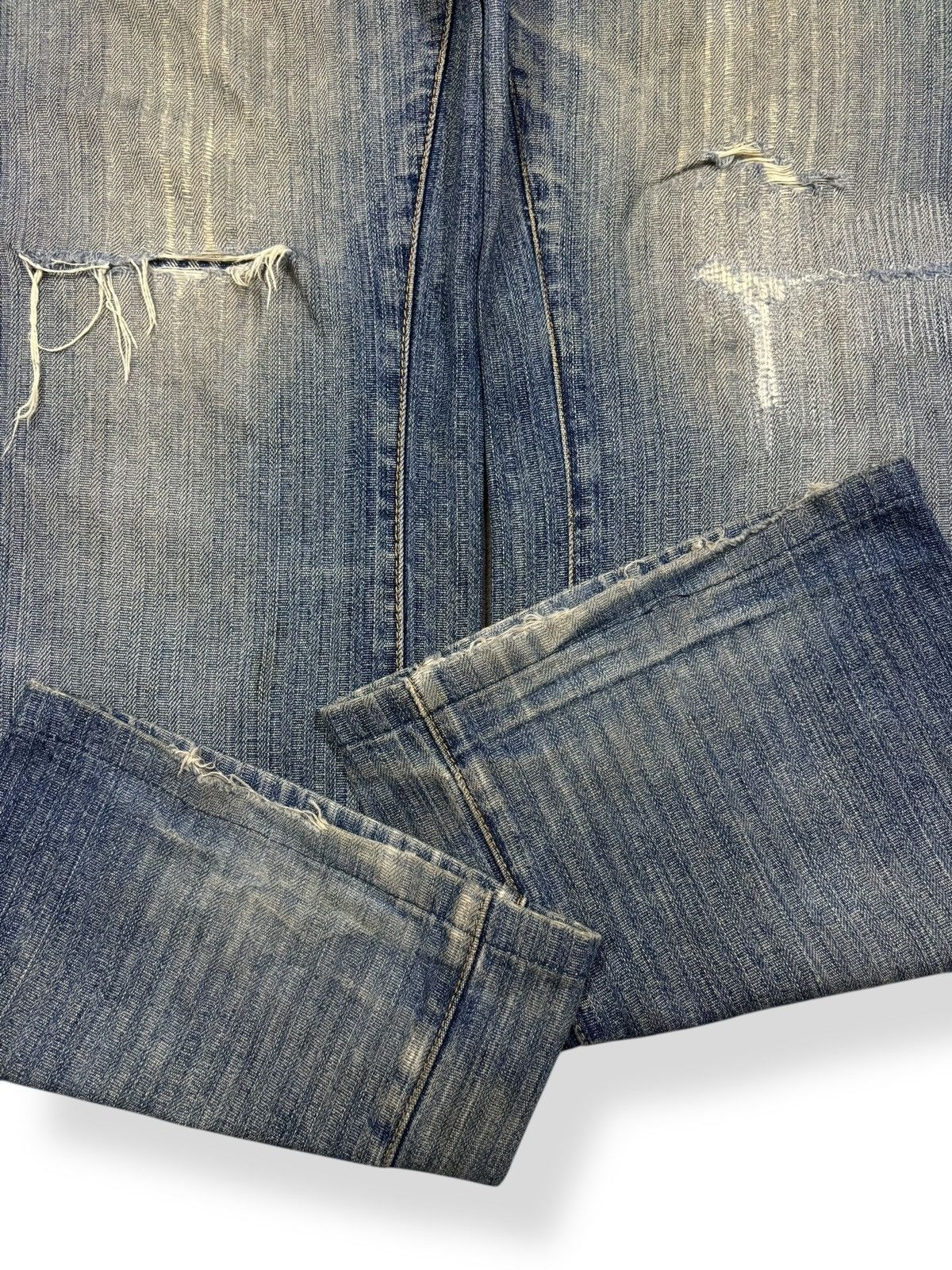 Diesel Vintage Diesel Industry Mud Wash Baggy Distressed Jeans Size US 32 / EU 48 - 10 Thumbnail