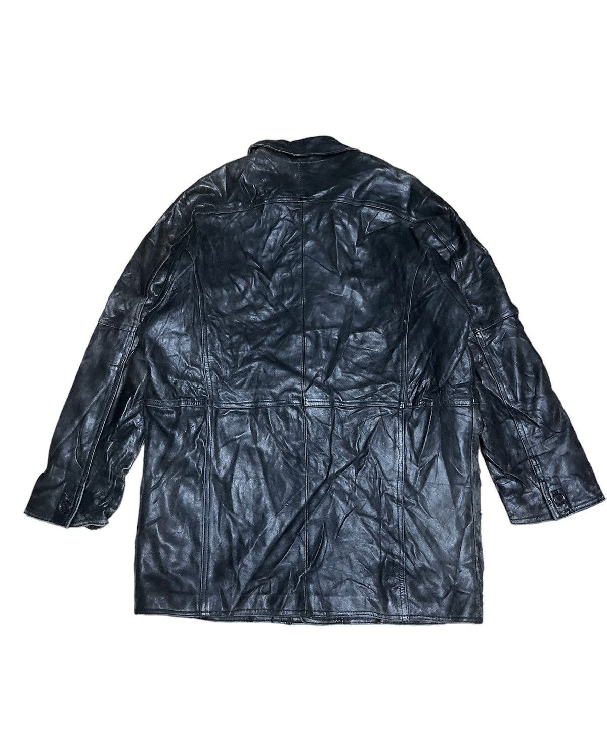 Japanese Brand × Vintage Japanese Leather Jacket Size US L / EU 52-54 / 3 - 2 Thumbnail