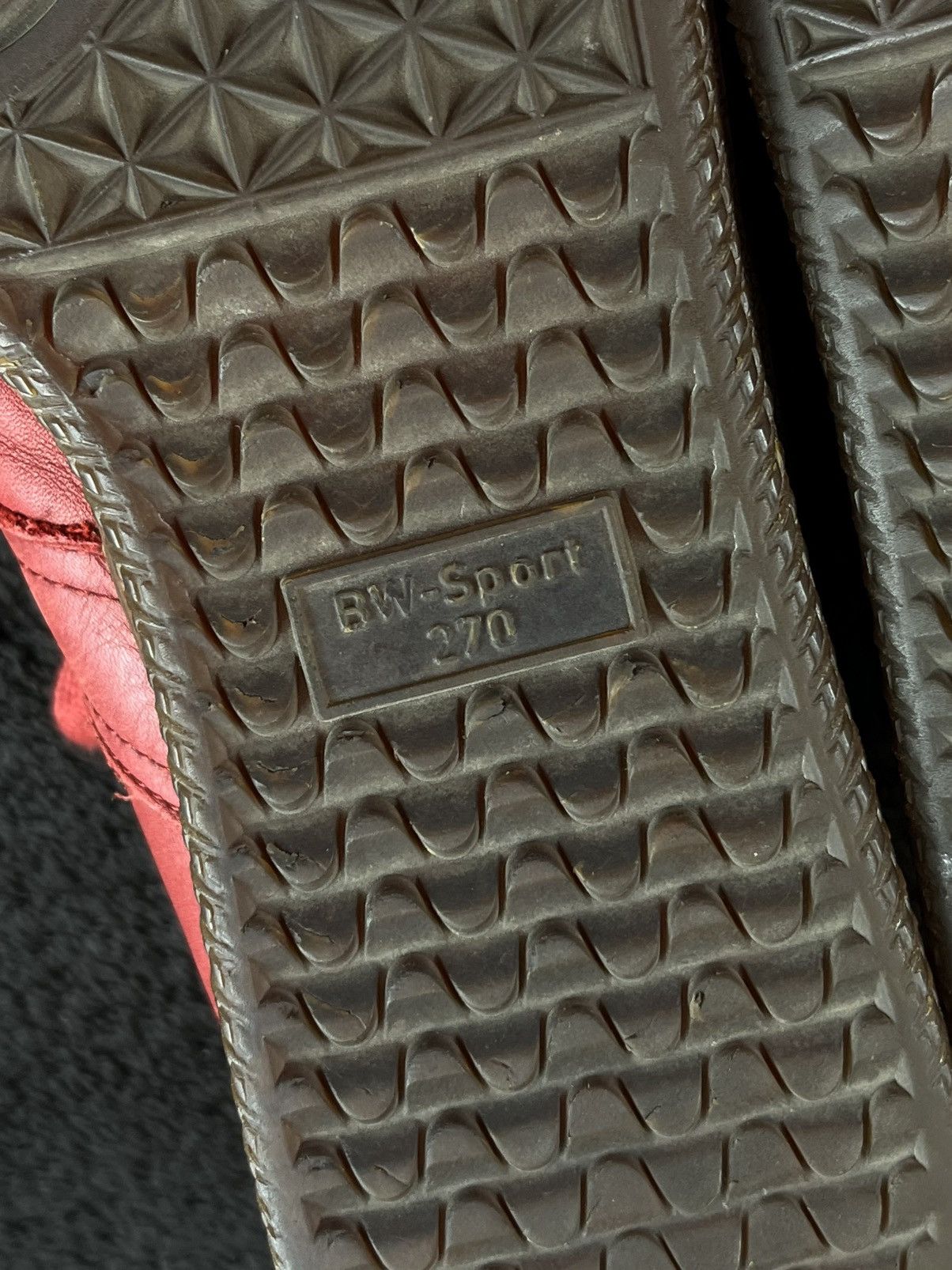 Maison Margiela AW05 Maison Margiela Vintage Red Leather Replica Gats Size US 9 / EU 42 - 6 Thumbnail