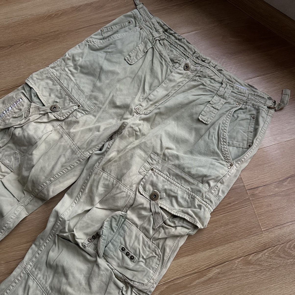 Jet Lag Vintage Baggy Oversized “JET LAG”Multi-Pocket Cargo Pants Size US 38 / EU 54 - 3 Thumbnail