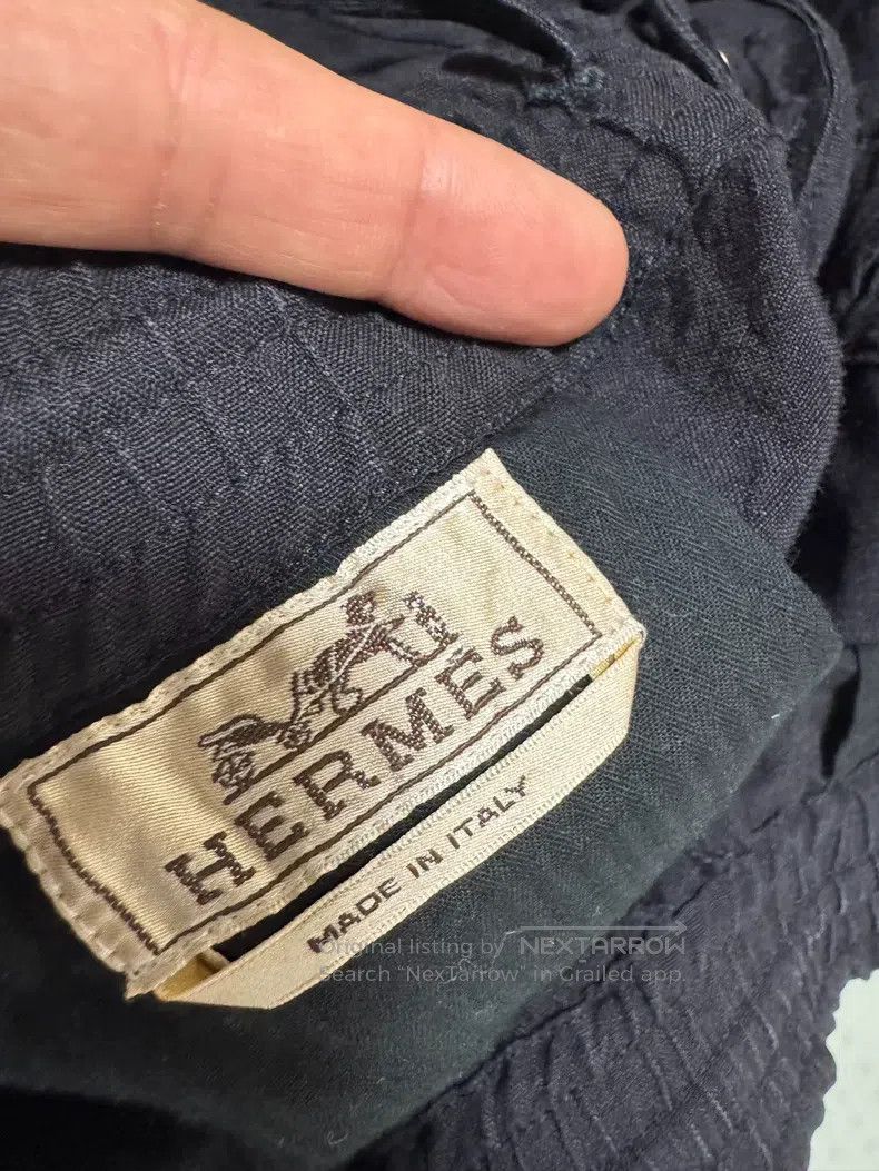 Hermes Hermes Linen-cotton blend casual pants with 54% linen and Size US 42 / EU 58 - 6 Thumbnail