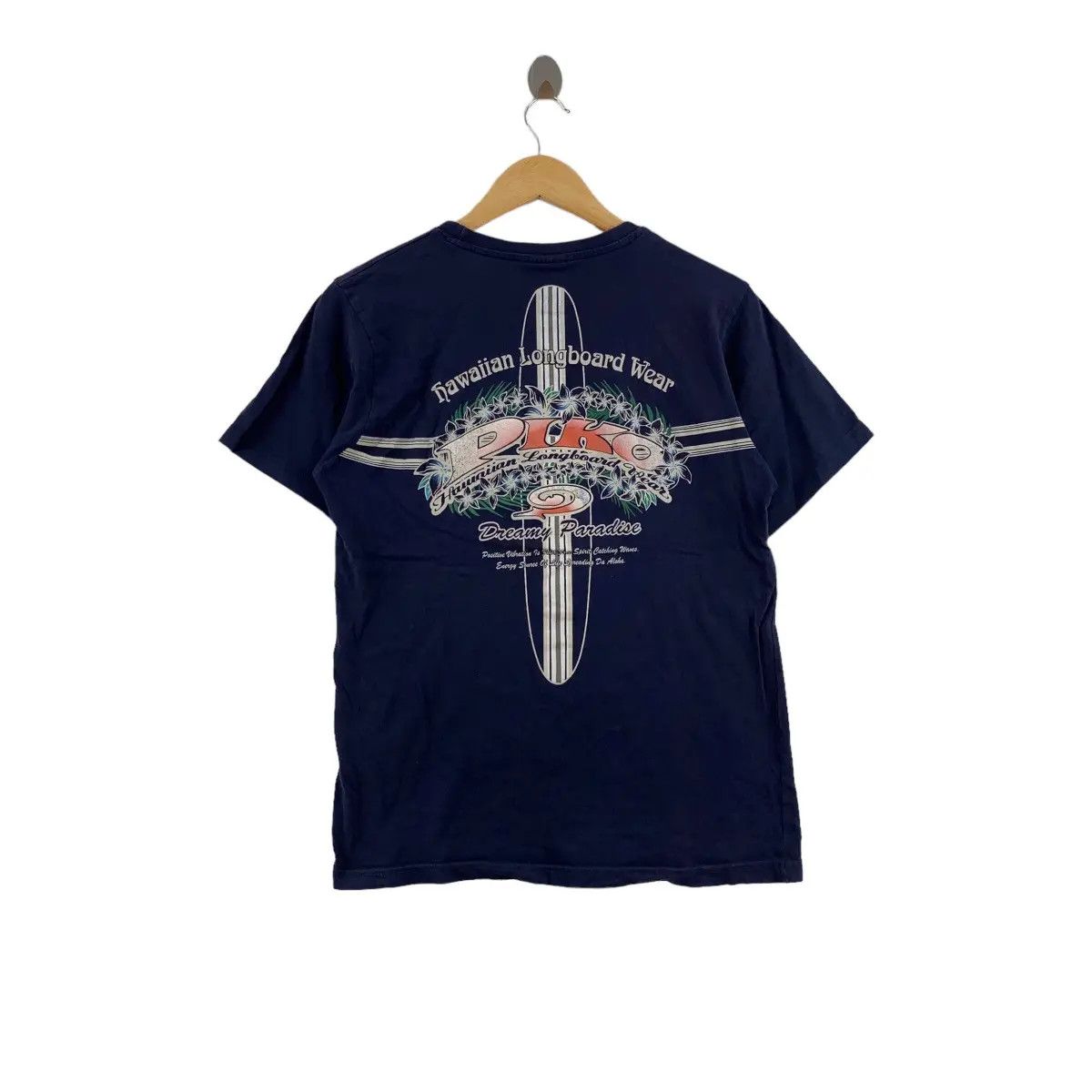 Vintage Vintage PIKO HAWAIIAN WEAR Dreamy Paradise Tee Shirt Top Size M / US 6-8 / IT 42-44 - 1 Thumbnail