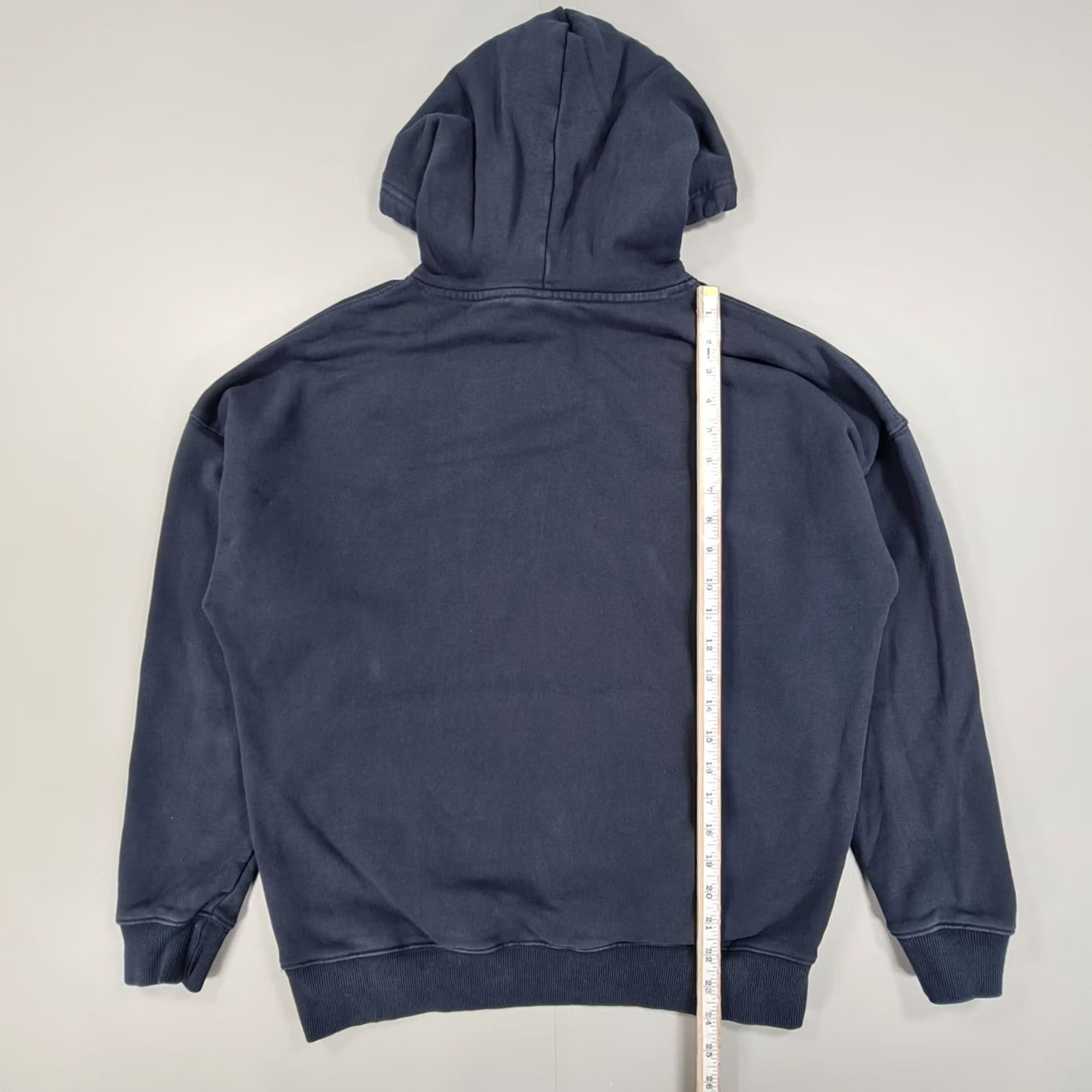 Vintage 5252 By Oioi Mens Hoodie Navy Blue Medium Big Logo Cotton Pullover Hoodie Mens Size US M / EU 48-50 / 2 - 8 Thumbnail