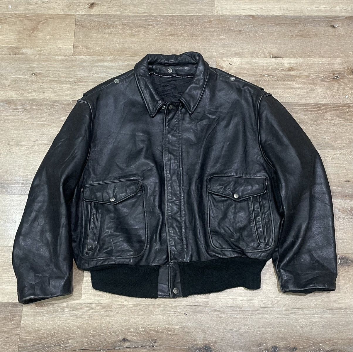 Schoot Leather Jacket Vintage