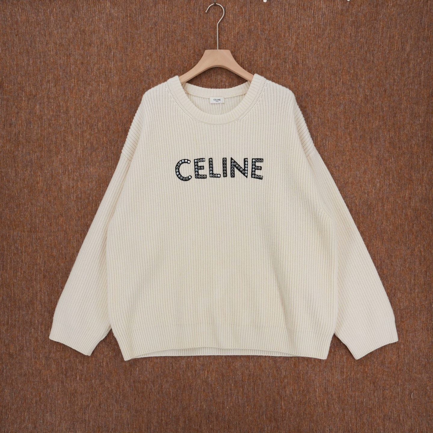 Celine Celine Retro Wool Sweater XXL Women Size XXL / US 16-18 / IT 52-54 - 1 Thumbnail