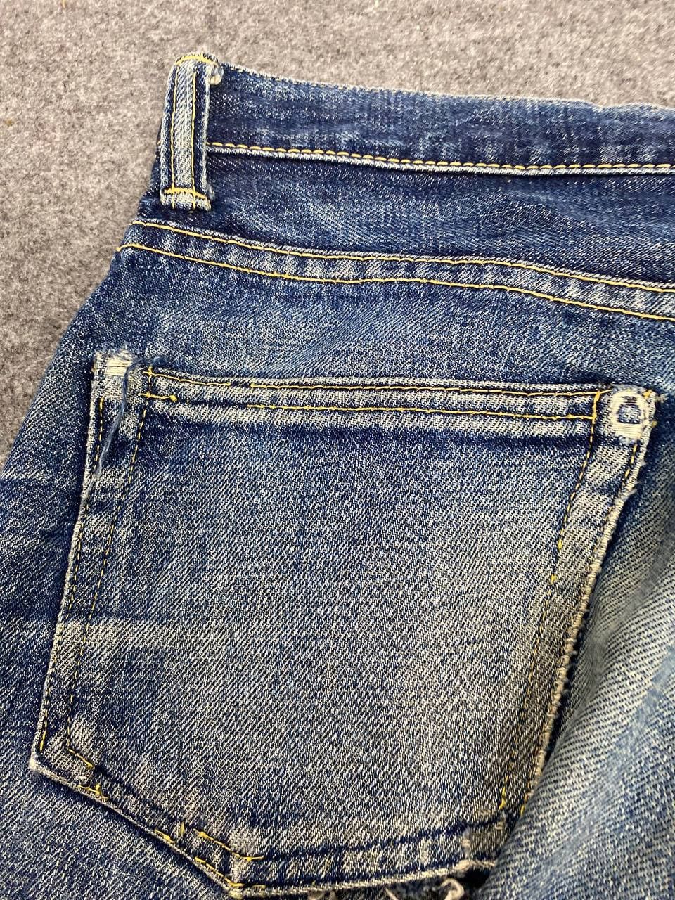 Skull Jeans by an Alchemist vintage skull jeans by alchemist selvedge distressed denim Size US 30 / EU 46 - 8 Thumbnail