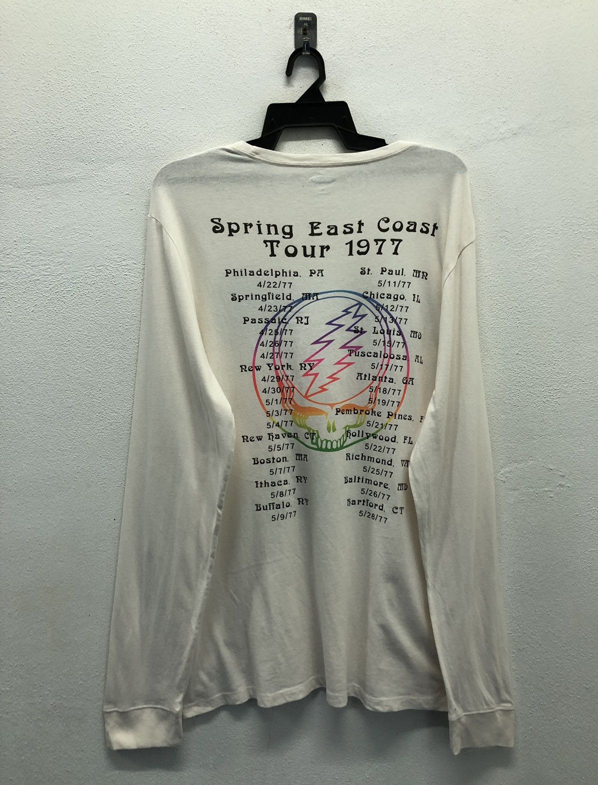 Grateful Dead Old Navy Grateful Dead Spring East Coast Tour 1977 Shirt Size US L / EU 52-54 / 3 - 2 Thumbnail
