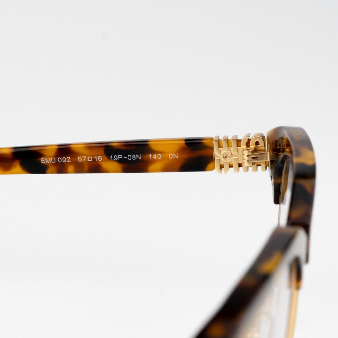 Miu Miu NEW Miu Miu MU09ZS 19P08N Browline Unisex Eyeglasses Size ONE SIZE - 8 Thumbnail