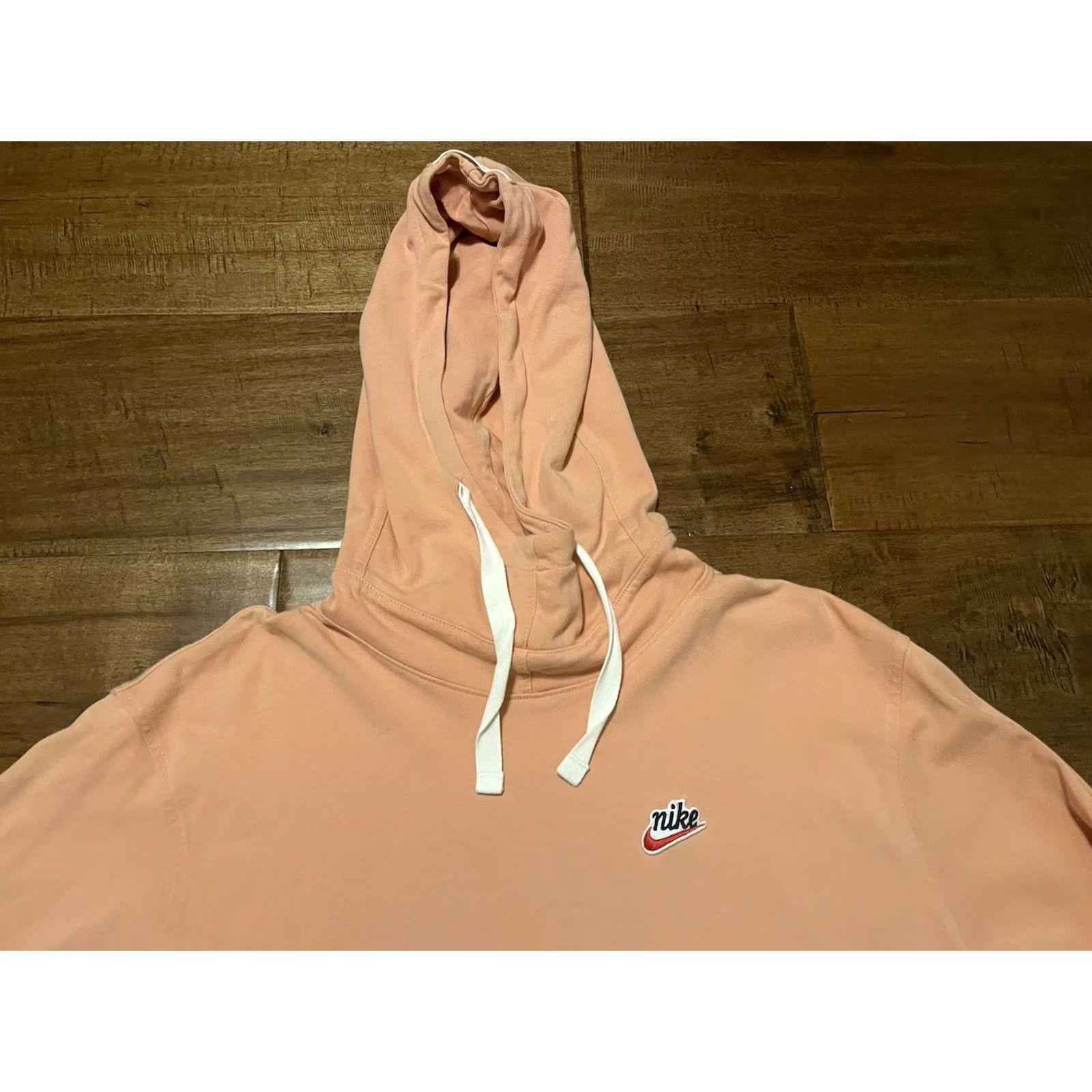 Nike Nike Sportswear Heritage Essentials Knit Pullover Hoodie Sweatshirt Men's M Orange Size US M / EU 48-50 / 2 - 2 Thumbnail