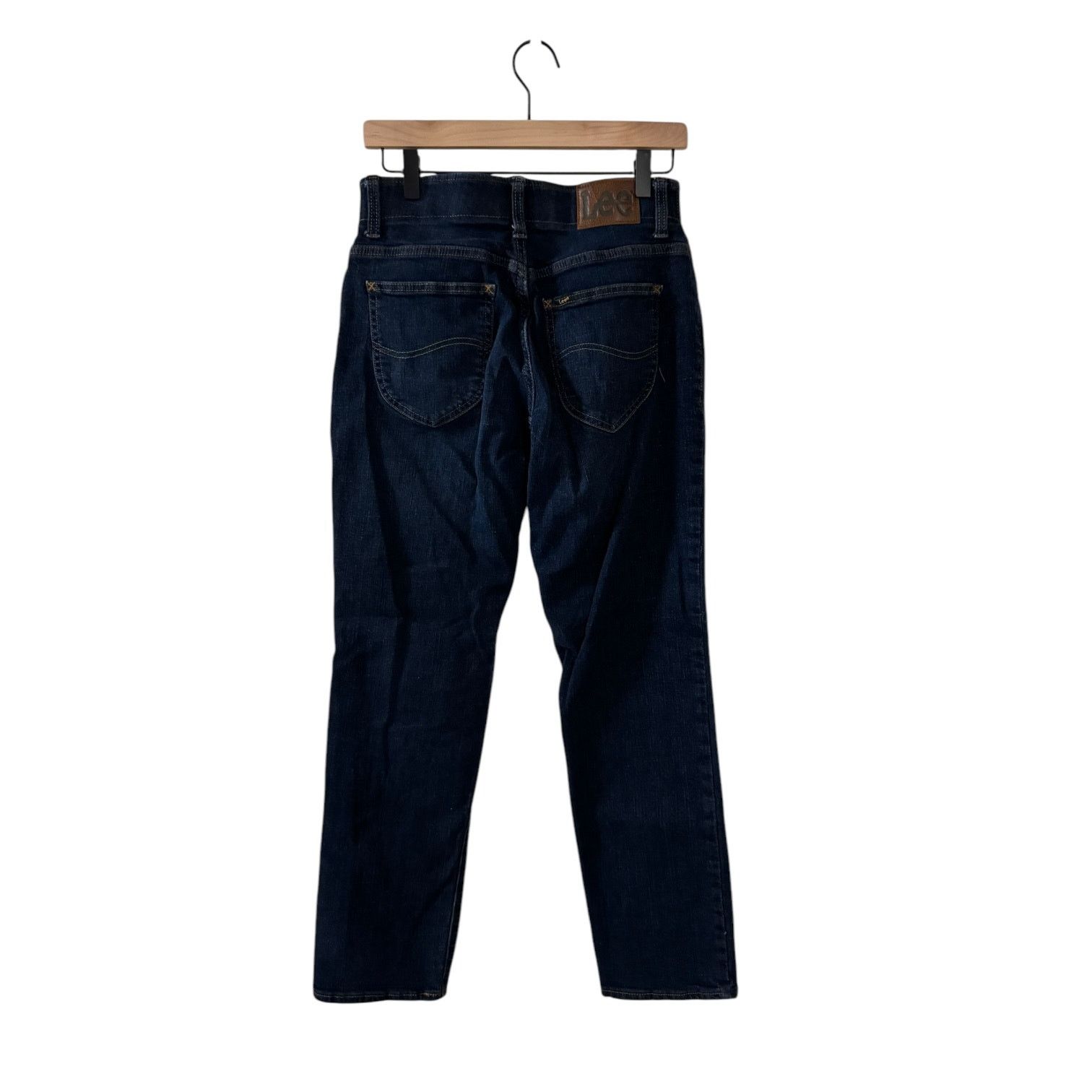 Lee Lee Straight Taper Dark Wash Jeans – 30x32, Timeless Fit Size US 30 / EU 46 - 6 Thumbnail