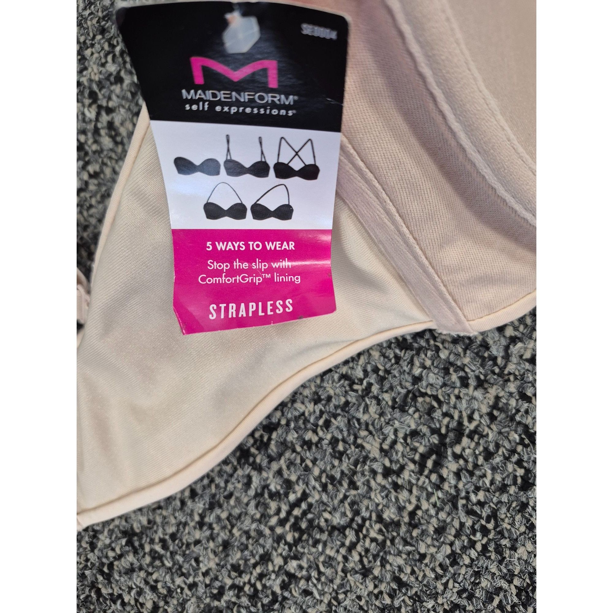 Other Maidenform Self Expressions Women's Extra Coverage Strapless Size ONE SIZE - 7 Thumbnail