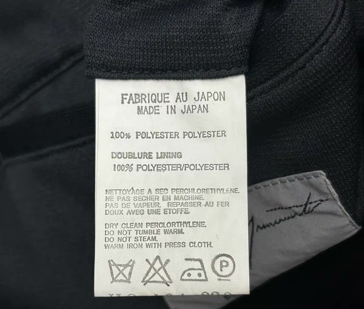 Yohji Yamamoto Yohji Yamamoto 03SS Number Embroidery Blazer Size 42L - 8 Thumbnail