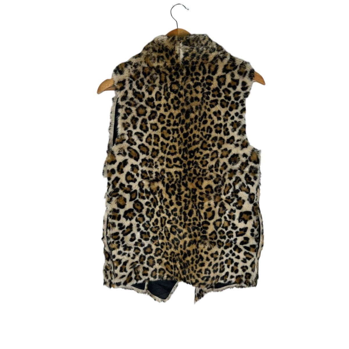 Japanese Brand × Velvet 🌟GRAHAM SPENCER LEOPARD VEST JACKET Size XS / US 0-2 / IT 36-38 - 5 Thumbnail