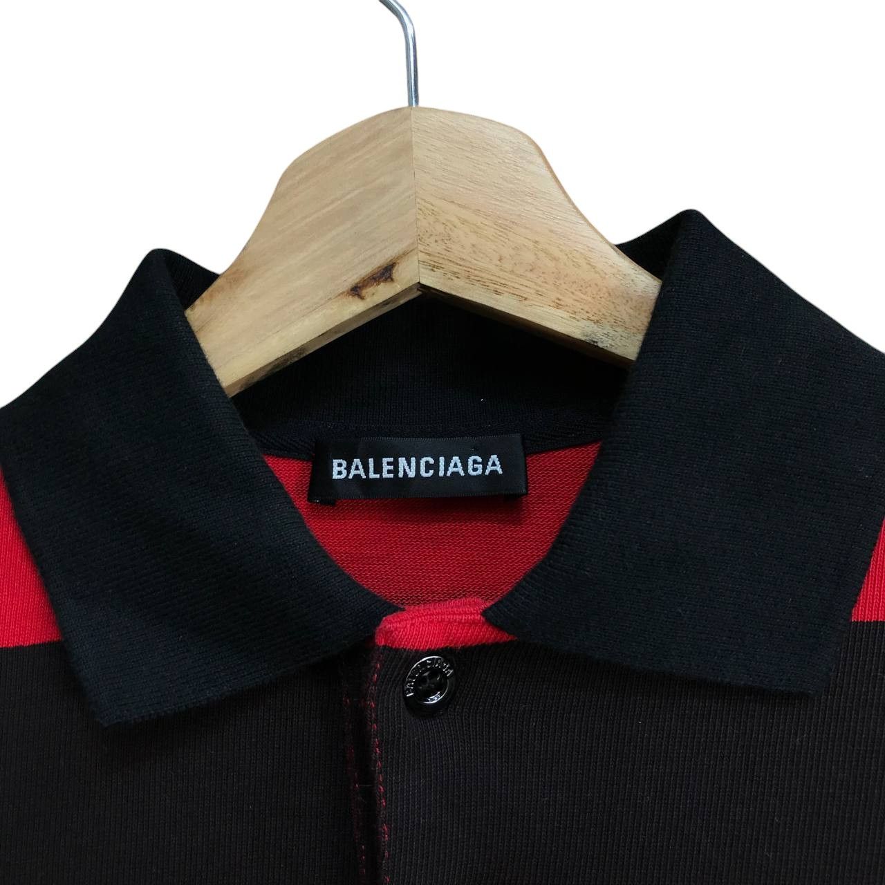 Balenciaga BALENCIAGA STRIPED RUGBY POLO Size US XXS / EU 40 - 2 Thumbnail