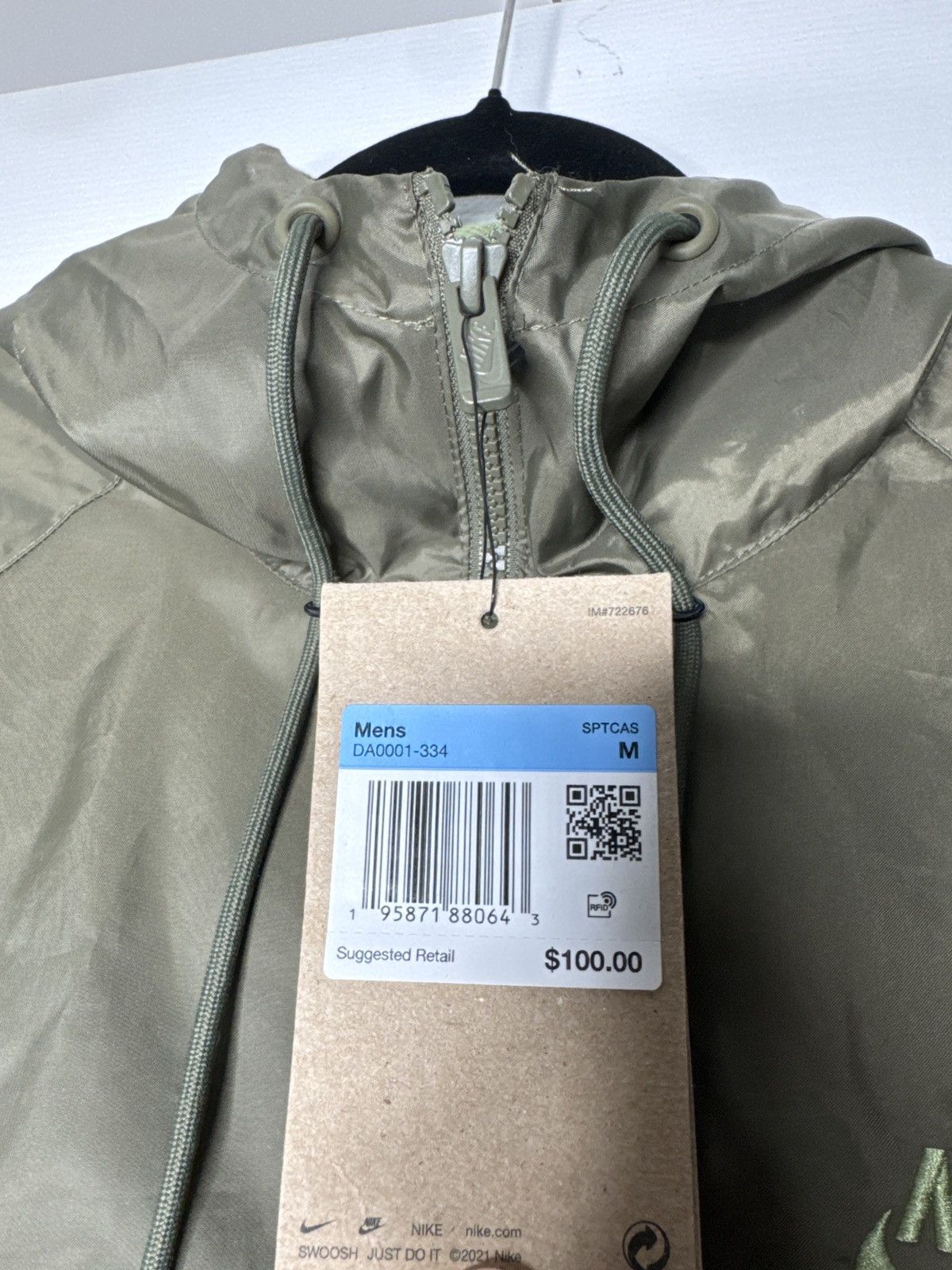 Nike Nike Nylon Windbreaker Size US M / EU 48-50 / 2 - 3 Thumbnail