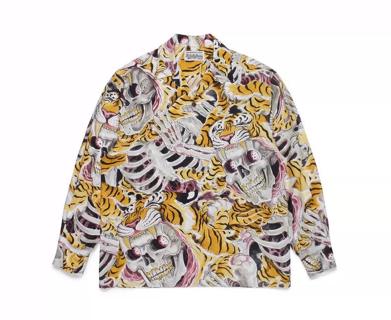 Wacko Maria wacko maria Tiger Dou long-sleeved shirt Size US XS / EU 42 / 0 - 2 Thumbnail