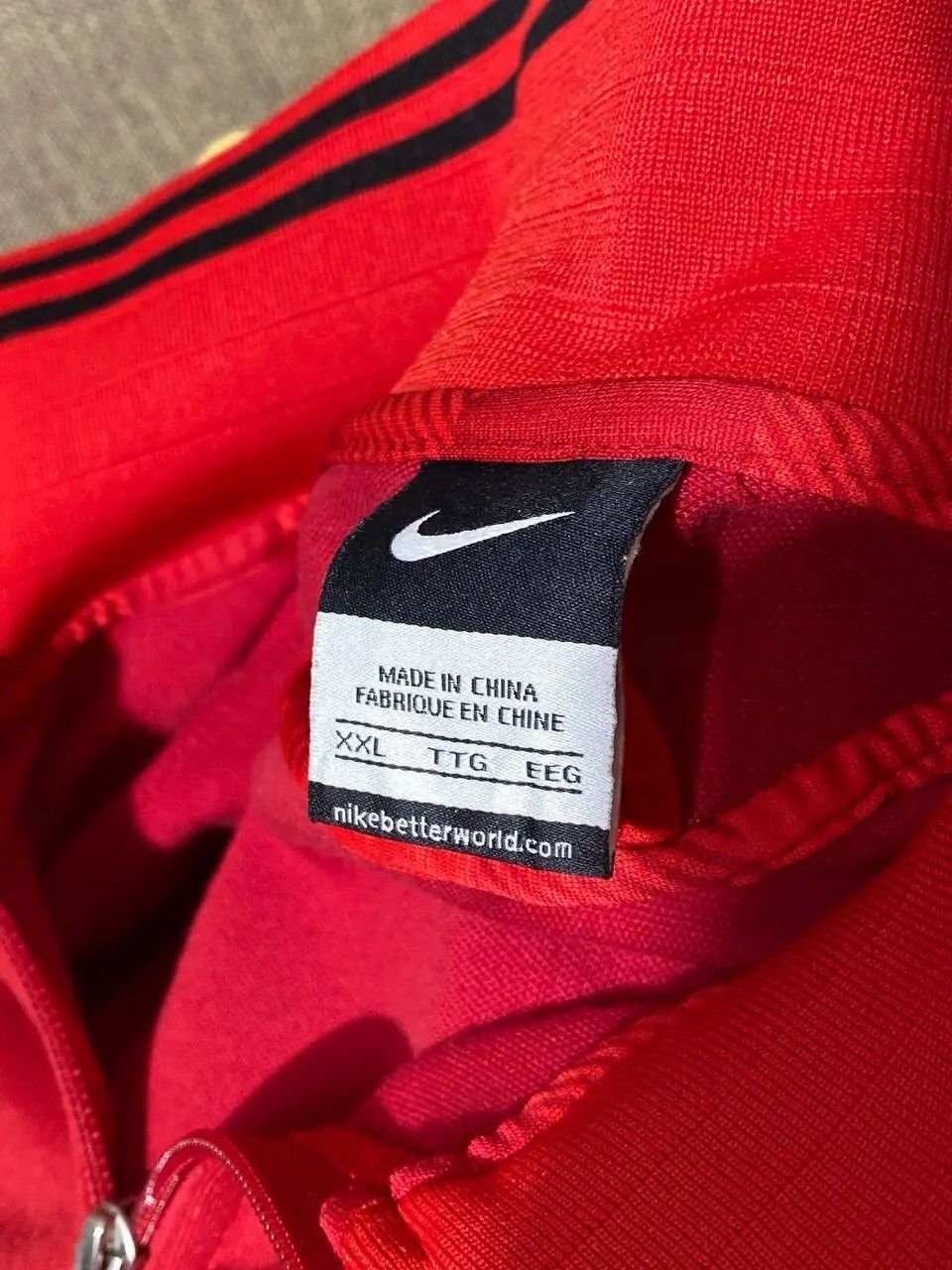 Nike Nike x Manchester United 2013 Tracksuit Jacket In Red Size US XXL / EU 58 / 5 - 7 Thumbnail