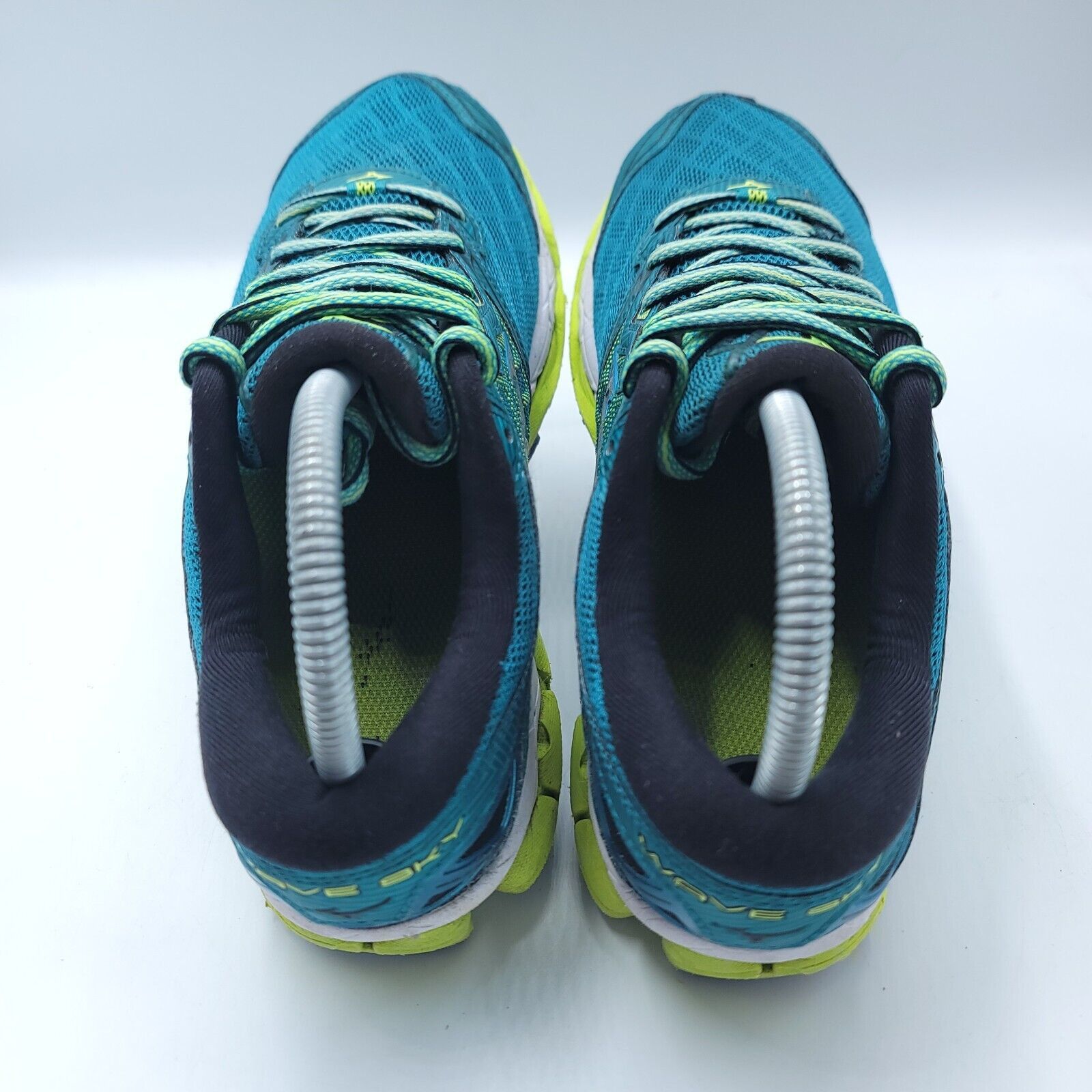 Mizuno Mizuno Wave Sky Shoe Womens Size 8 J1GD170204 Blue Yellow Size US 8 / IT 38 - 4 Thumbnail