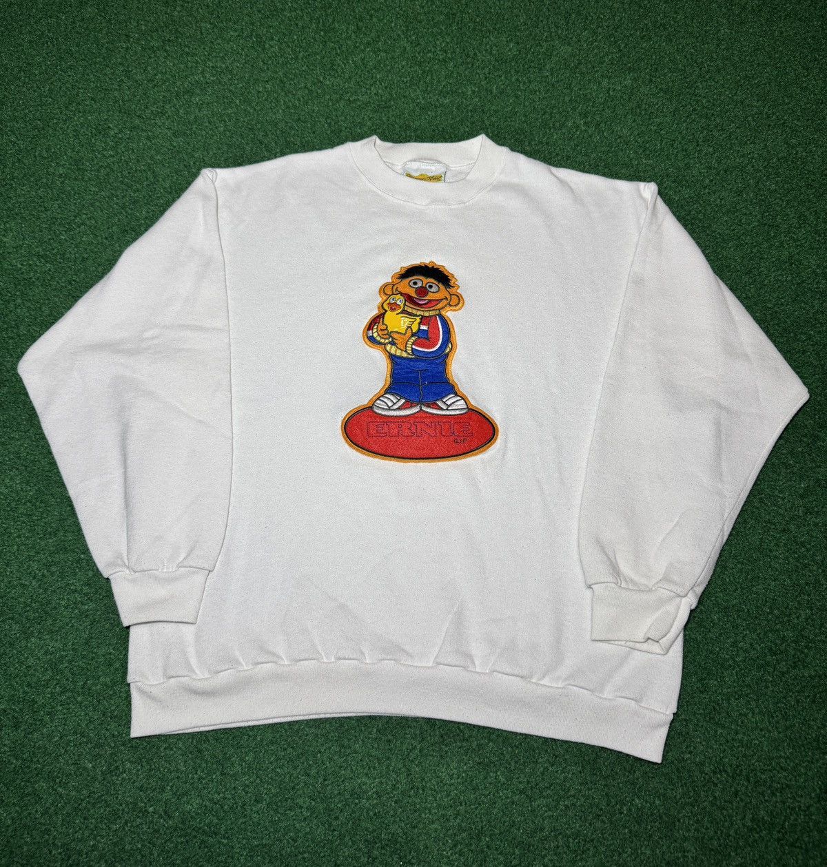 Vintage Seasame Street Ernie Sweatshirt Vintage 90s Large Crewneck Size US L / EU 52-54 / 3 - 1 Thumbnail