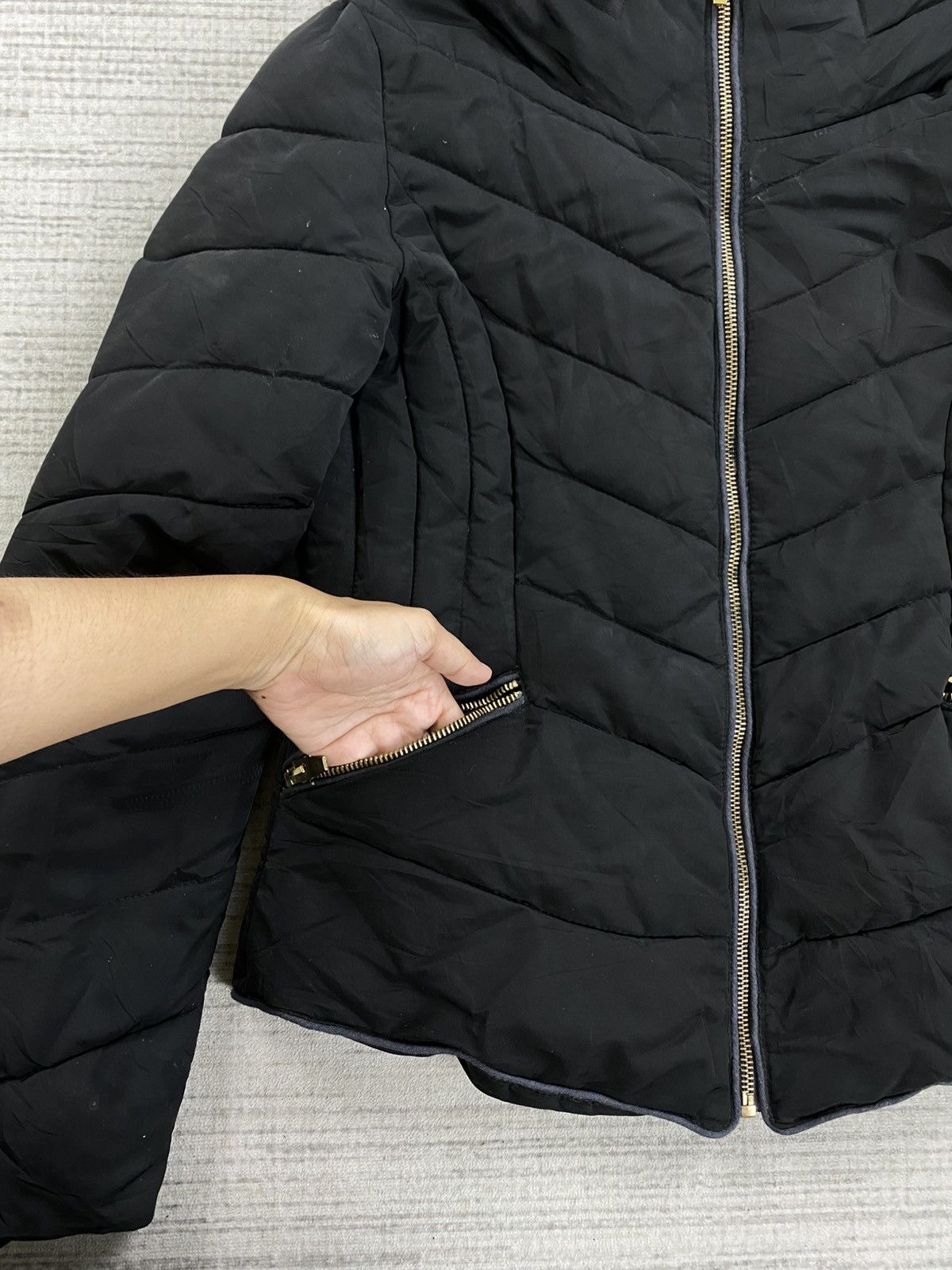 Japanese Brand × Vintage × Zara Vintage Zara Basic Outerwear Puffer Down Jacket Size S / US 4 / IT 40 - 7 Thumbnail