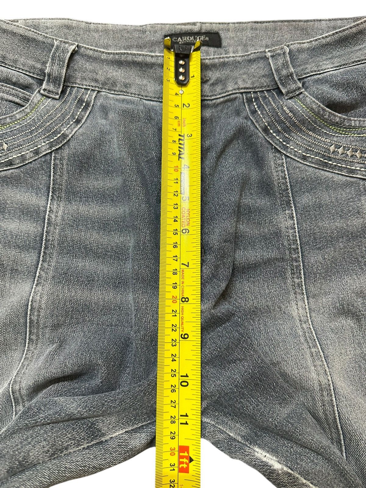 Japanese Brand Vintage Japanese Brand Blue Faded Wash Wide Leg Baggy Jeans Size US 30 / EU 46 - 15 Thumbnail