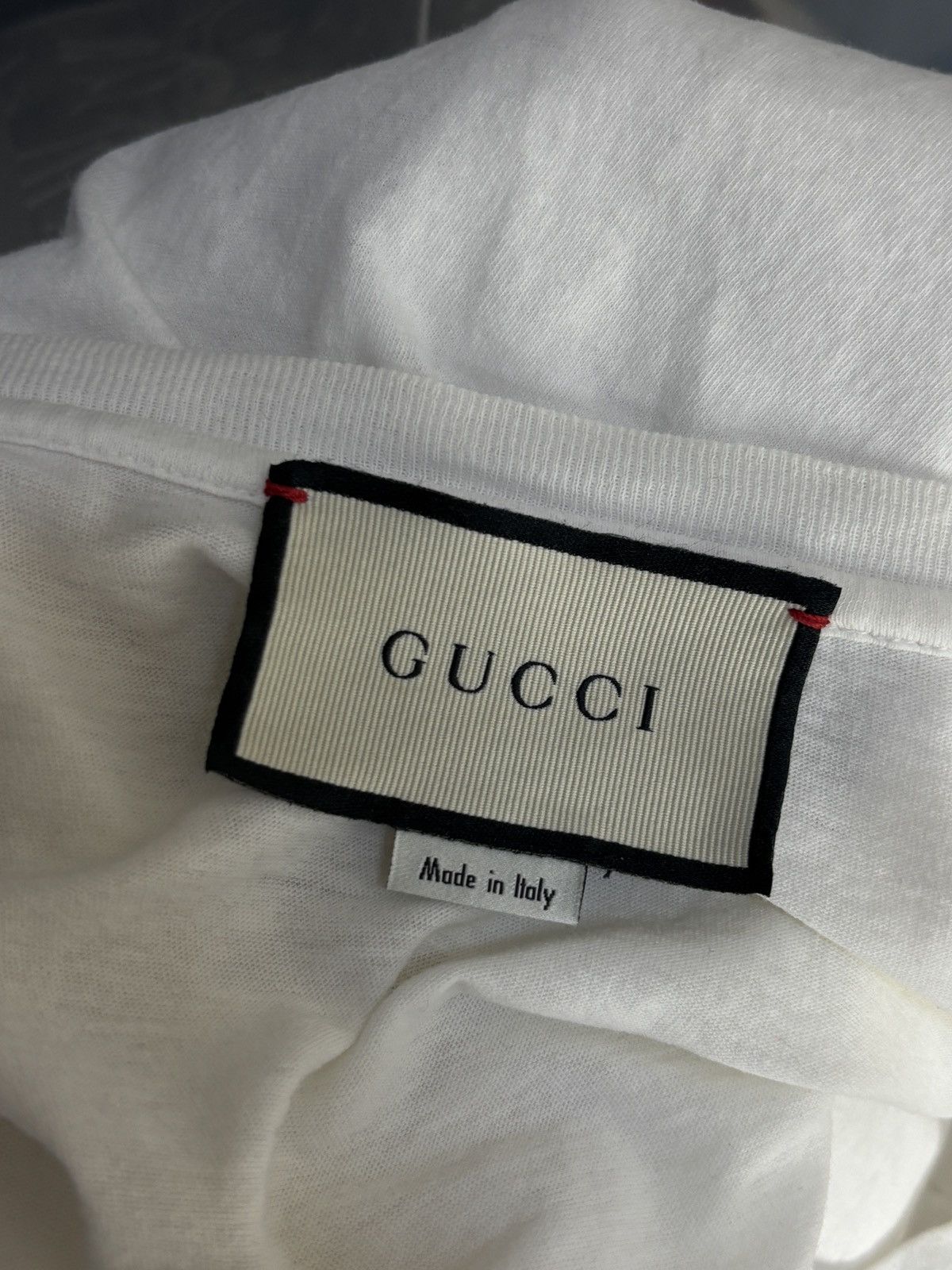 Gucci Gucci Classic Logo Oversized Designer Tee Box Vintage Rocky Size US M / EU 48-50 / 2 - 7 Thumbnail