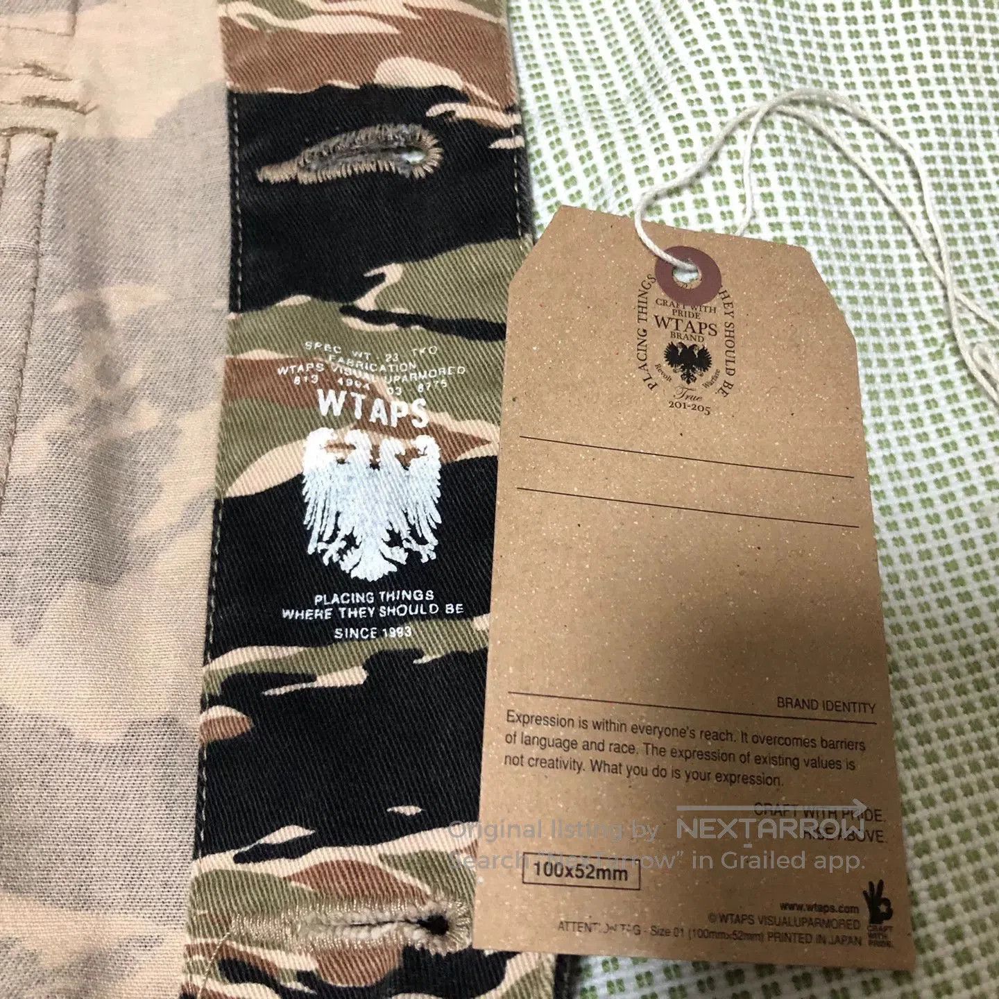 Wtaps wtaps tiger stripe jacket in size S. Size US S / EU 44-46 / 1 - 7 Thumbnail